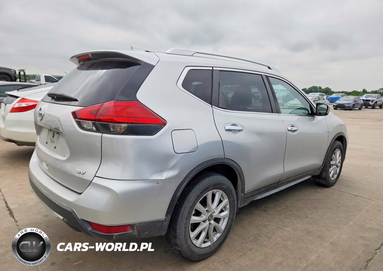2017 Nissan Rogue Sv VIN:JN8AT2MT9HW153419 - 3