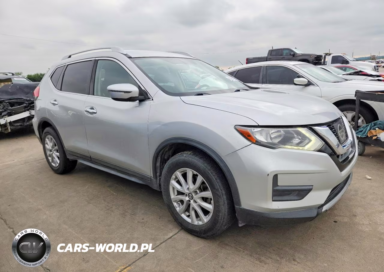 2017 Nissan Rogue Sv VIN:JN8AT2MT9HW153419 - 4