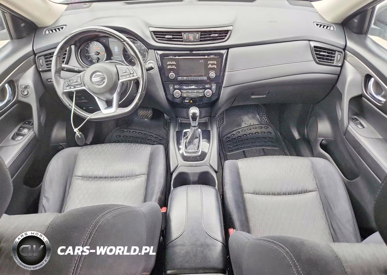 2017 Nissan Rogue Sv VIN:JN8AT2MT9HW153419 - 8