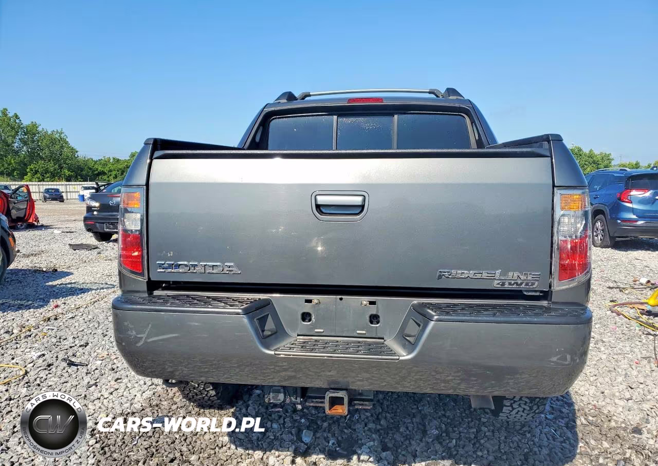 2008 Honda Ridgeline Rts VIN:2HJYK16458H515866 - 6