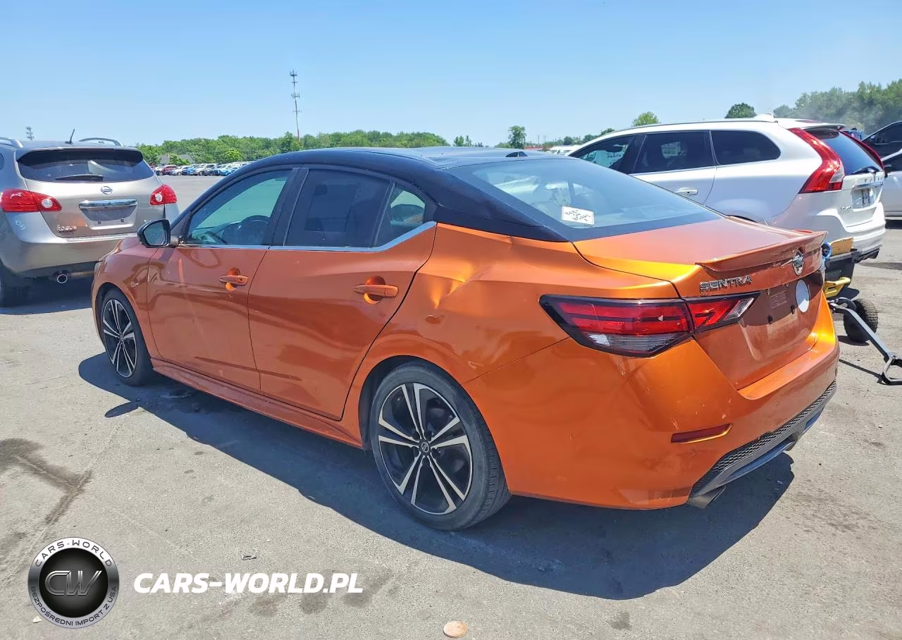 2021 Nissan Sentra Sr VIN:3N1AB8DV1MY262983 - 2