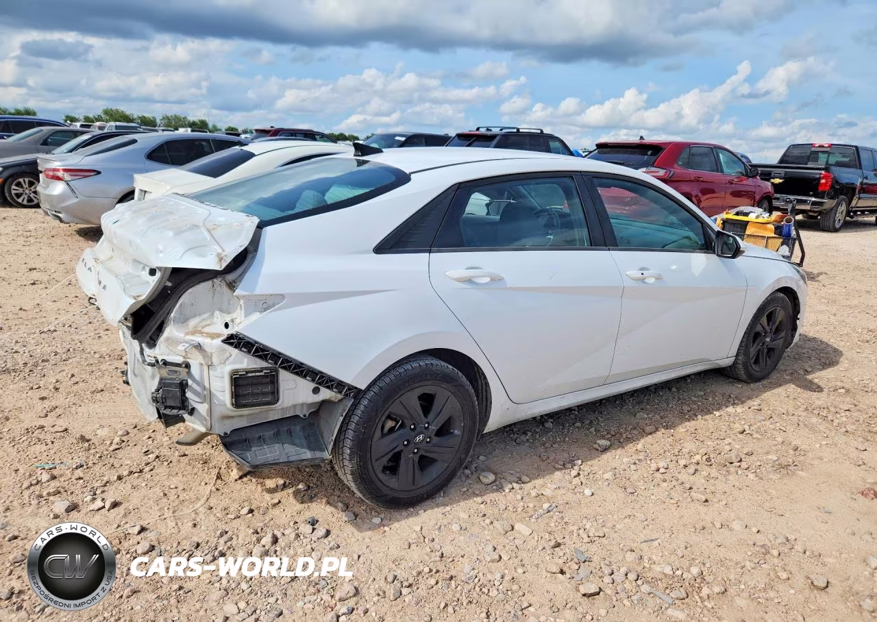 2021 Hyundai Elantra Sel VIN:5NPLM4AG8MH034782 - 3