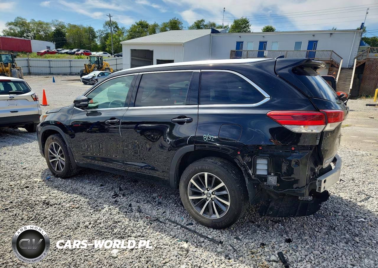 2017 Toyota Highlander Xle VIN:5TDJZRFH4HS417187 - 2