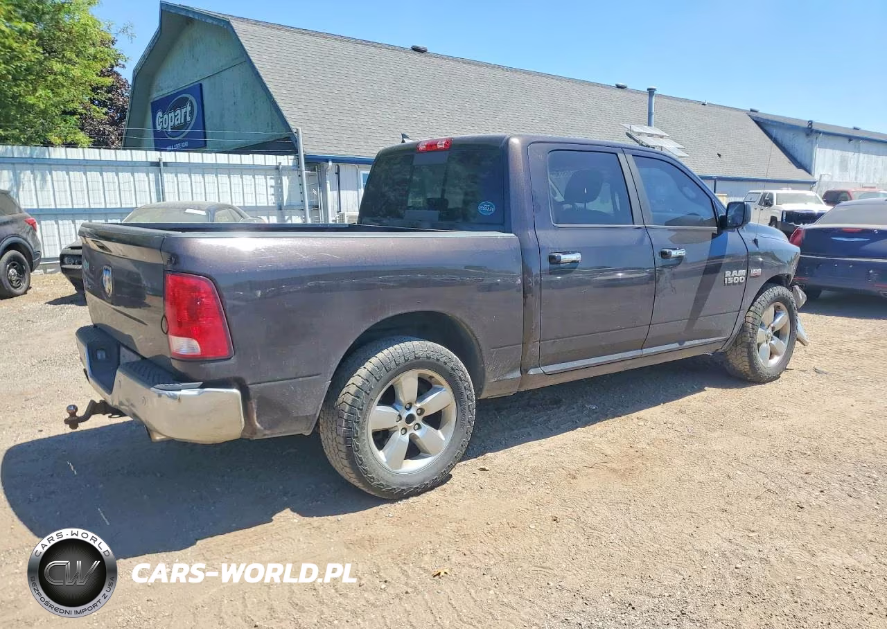 2017 Ram 1500 Slt VIN:1C6RR6LT6HS524010 - 3