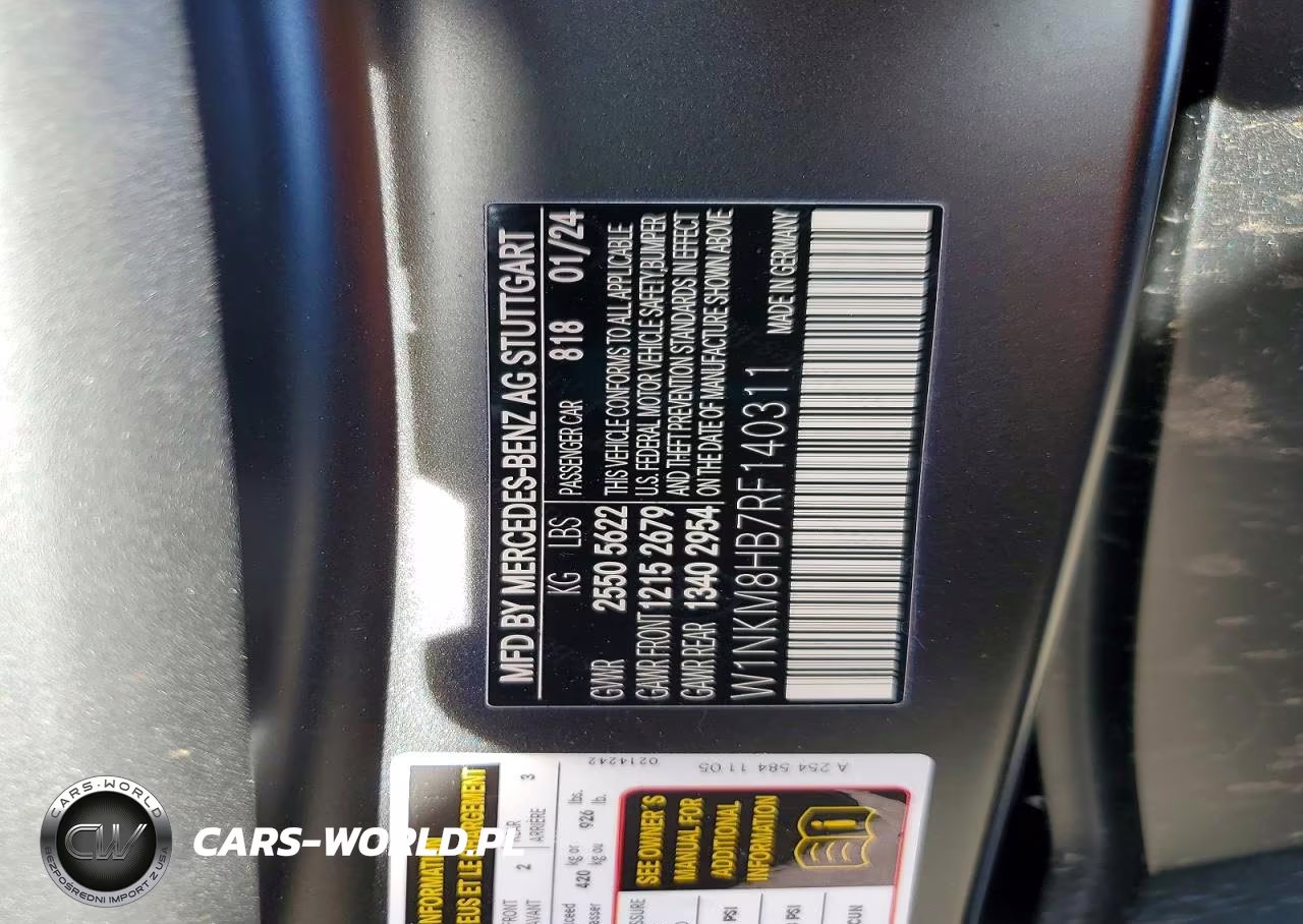 2024 Mercedes-Benz Glc 43 4Matic Amg VIN:W1NKM8HB7RF140311 - 13