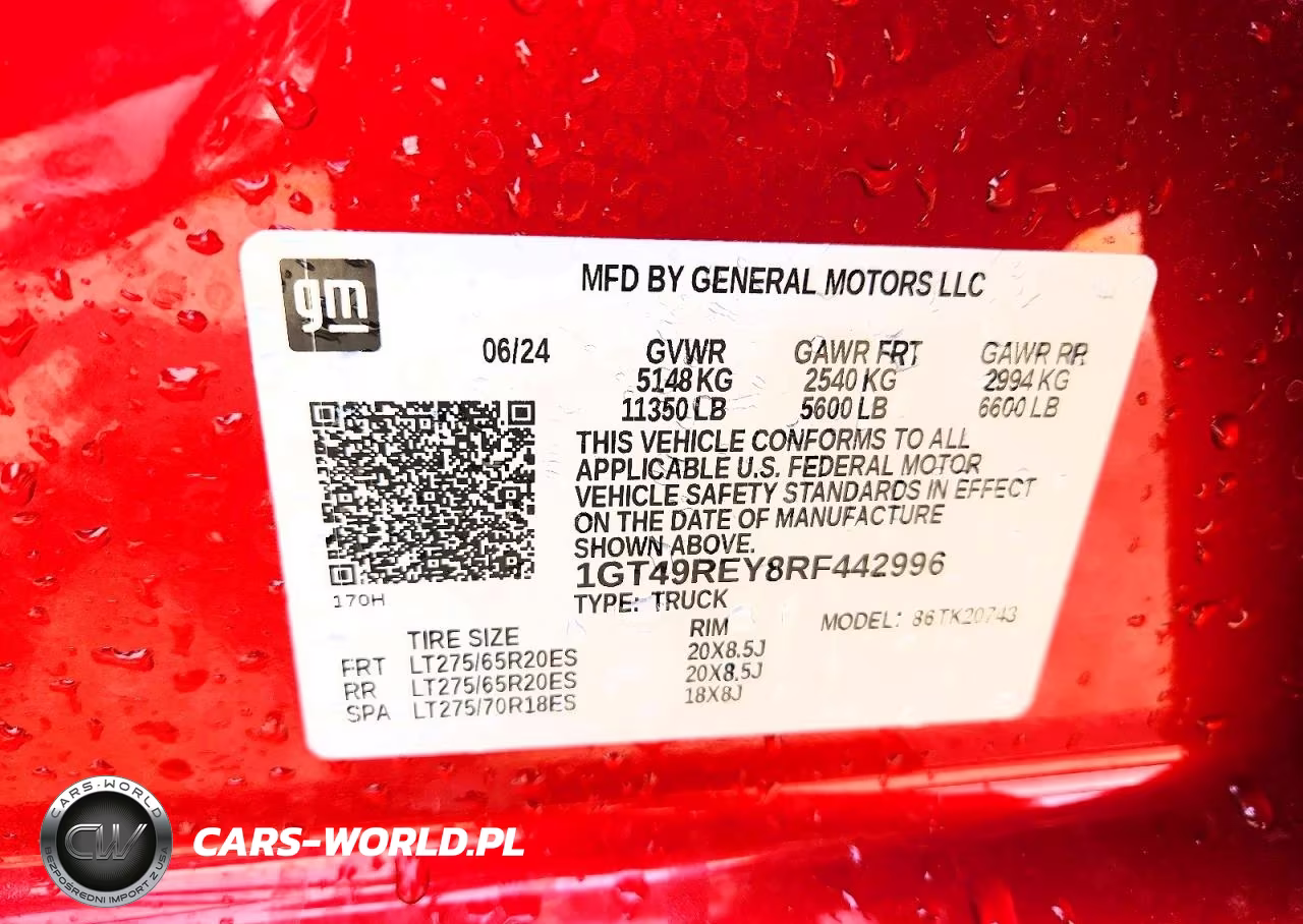 2024 GMC Sierra K2500 Denali VIN:1GT49REY8RF442996 - 12