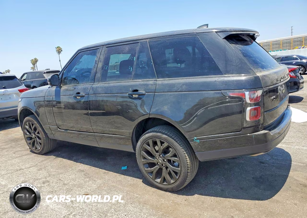 2021 Land Rover Range Rover Hse Westminster Edition VIN:SALGS2RU7MA455060 - 2