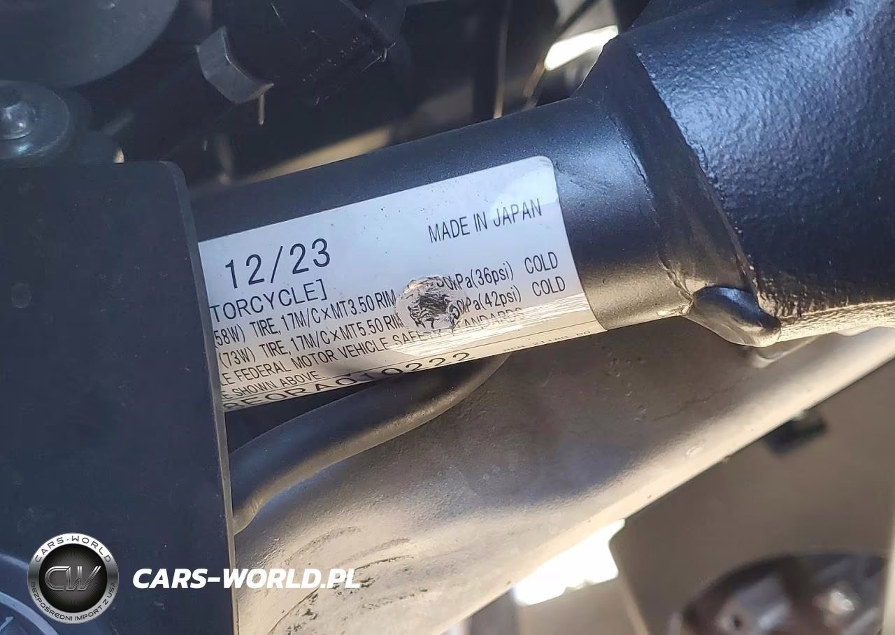 2024 Yamaha Yzfr7 VIN:JYARM38E0RA010222 - 9