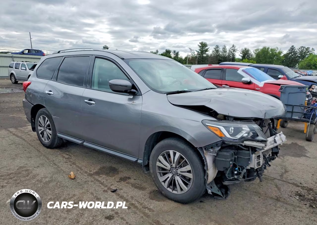 2019 Nissan Pathfinder S VIN:5N1DR2MM9KC650443 - 4