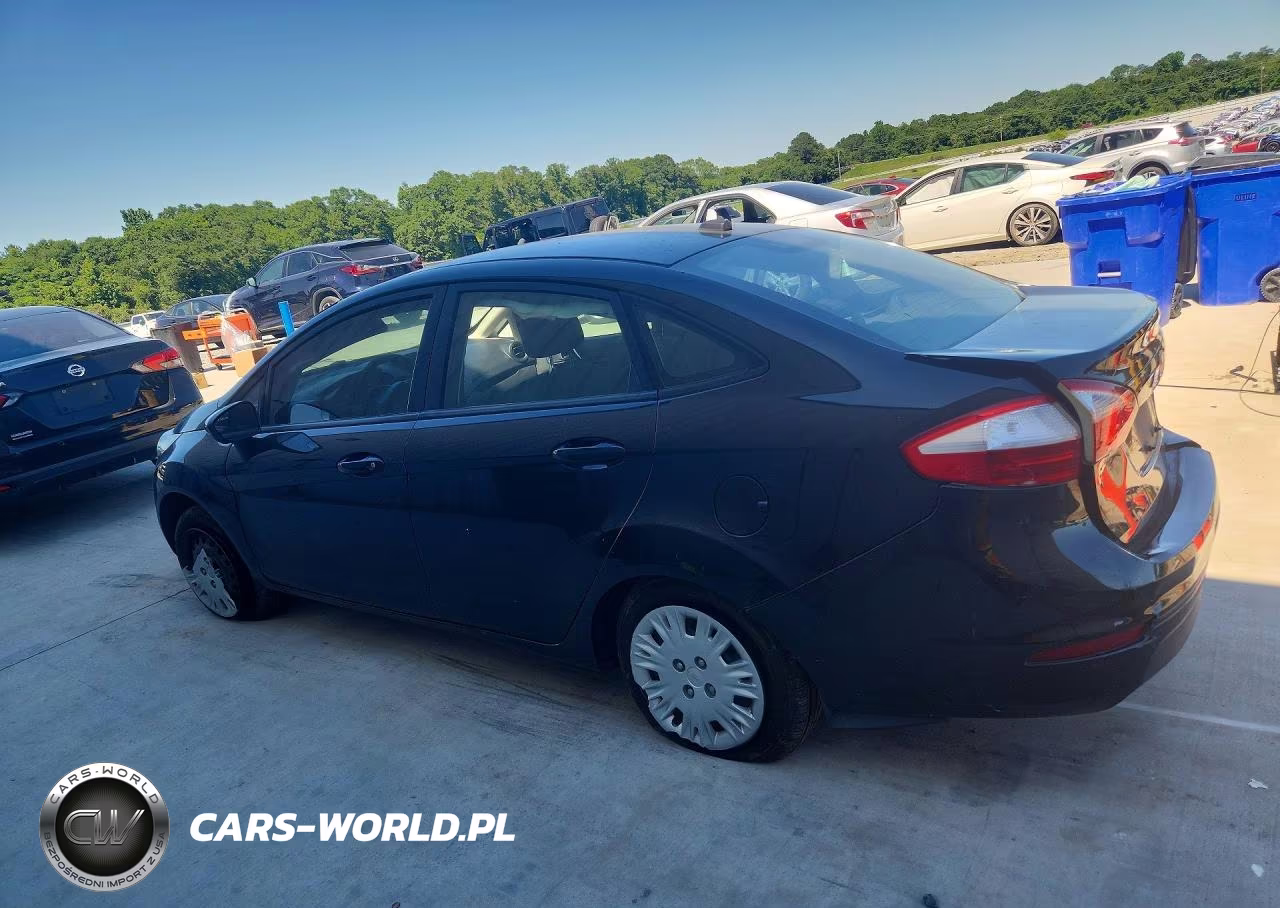 2017 Ford Fiesta S VIN:3FADP4AJ0HM155786 - 2