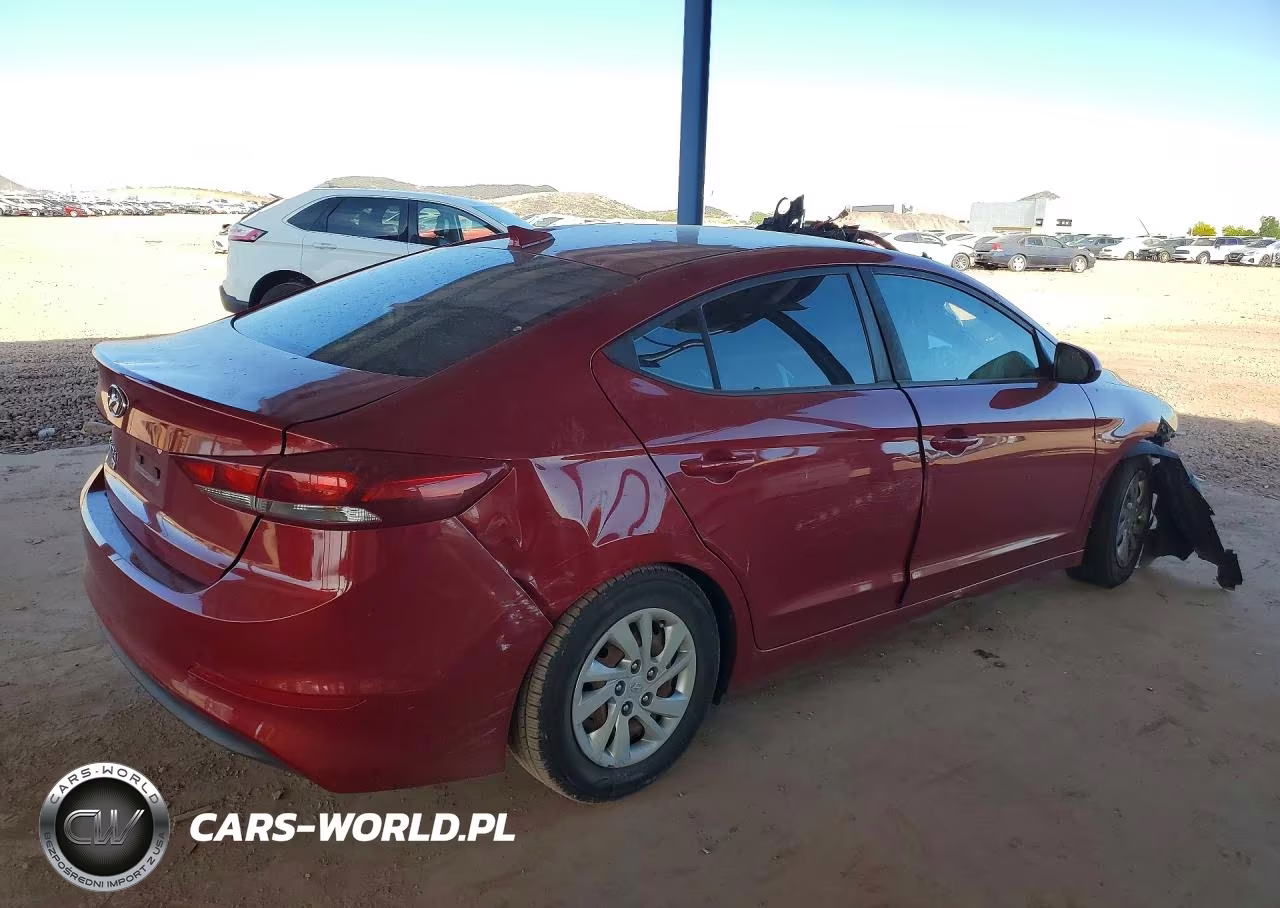 2017 Hyundai Elantra Se VIN:KMHD74LF7HU084547 - 3