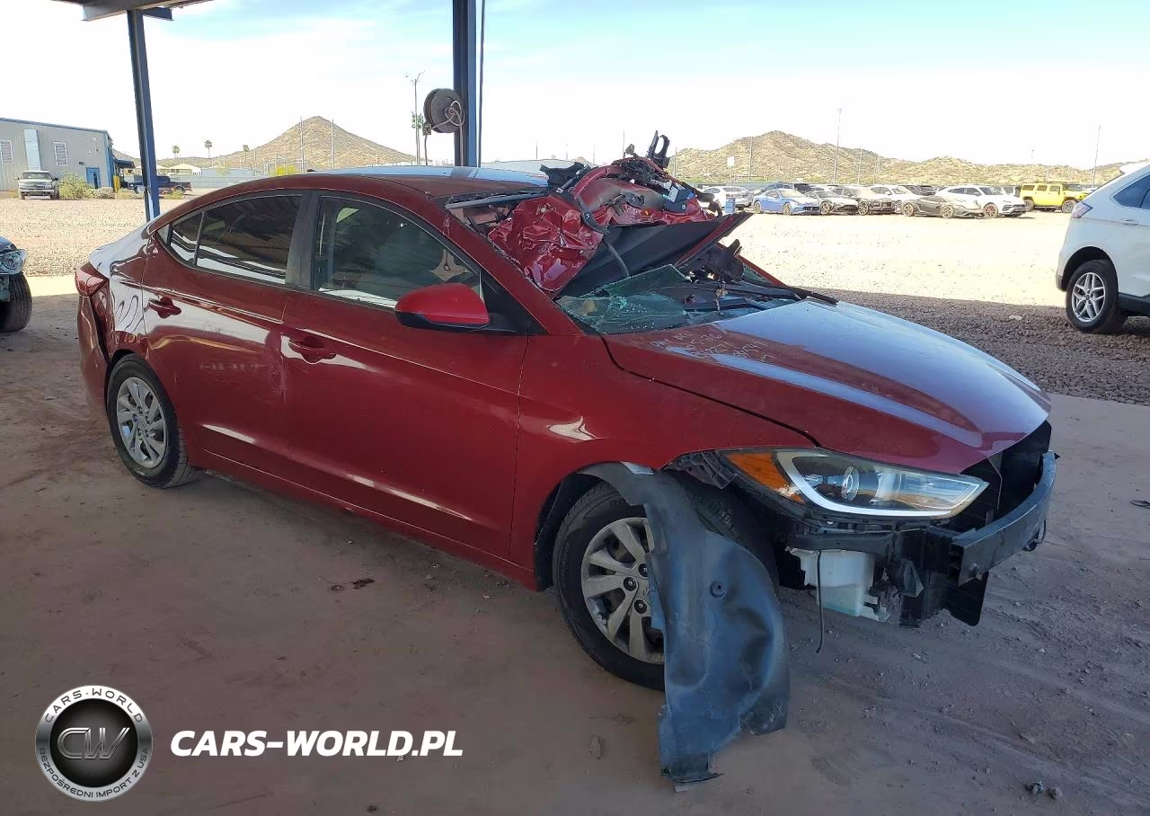 2017 Hyundai Elantra Se VIN:KMHD74LF7HU084547 - 4