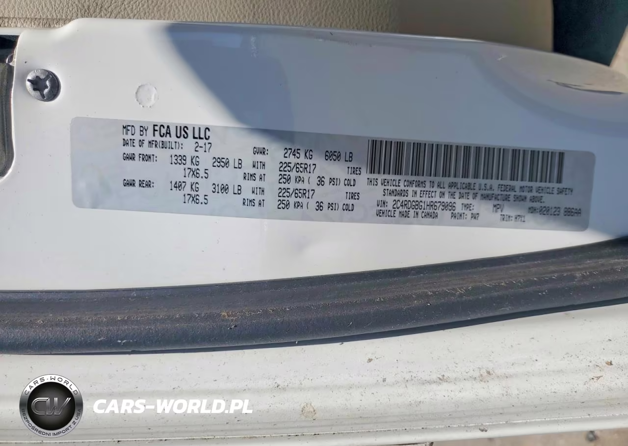 2017 Dodge Grand Caravan Se VIN:2C4RDGBG1HR679096 - 13