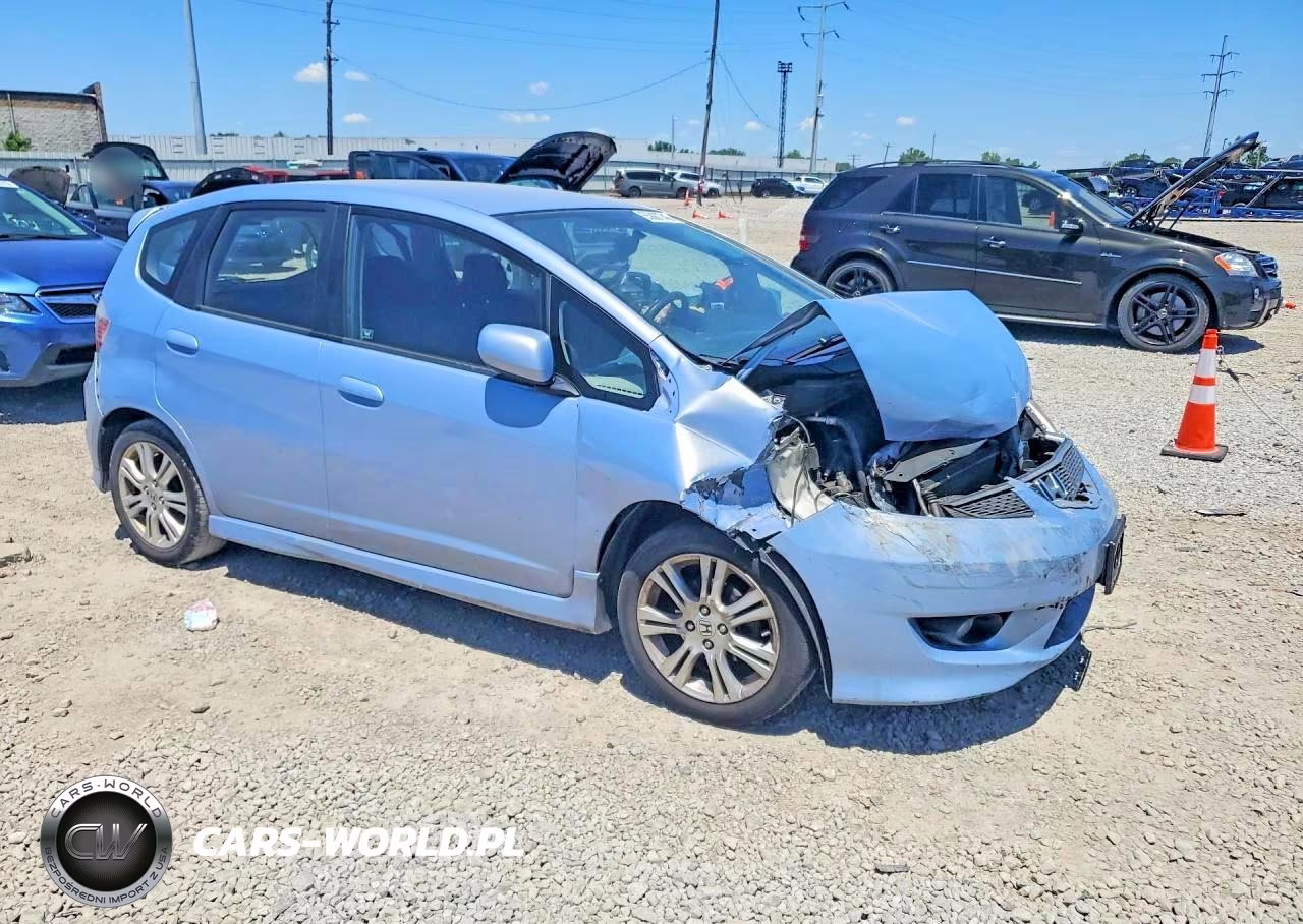 2010 Honda Fit Sport VIN:JHMGE8G47AC037486 - 4