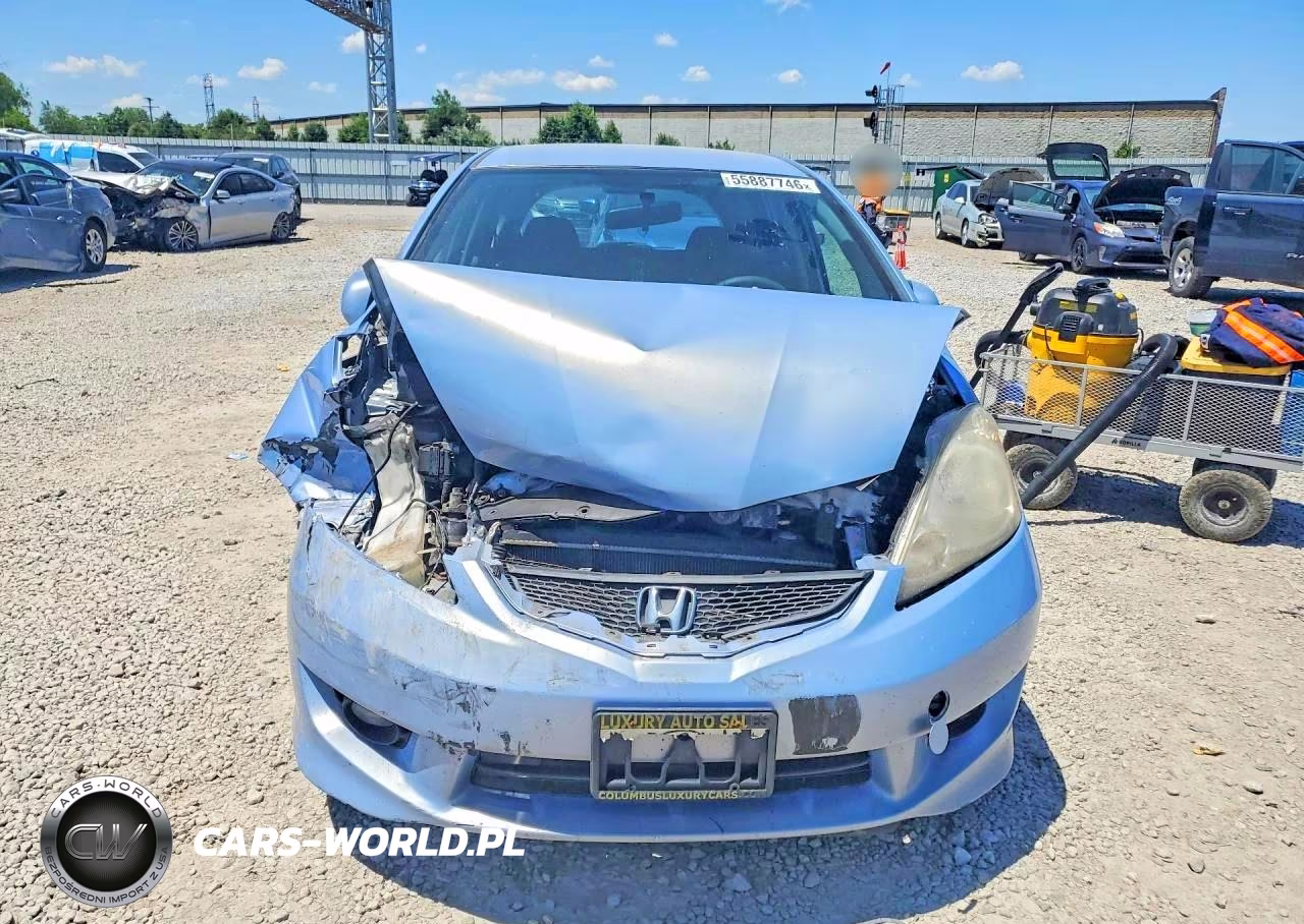2010 Honda Fit Sport VIN:JHMGE8G47AC037486 - 5
