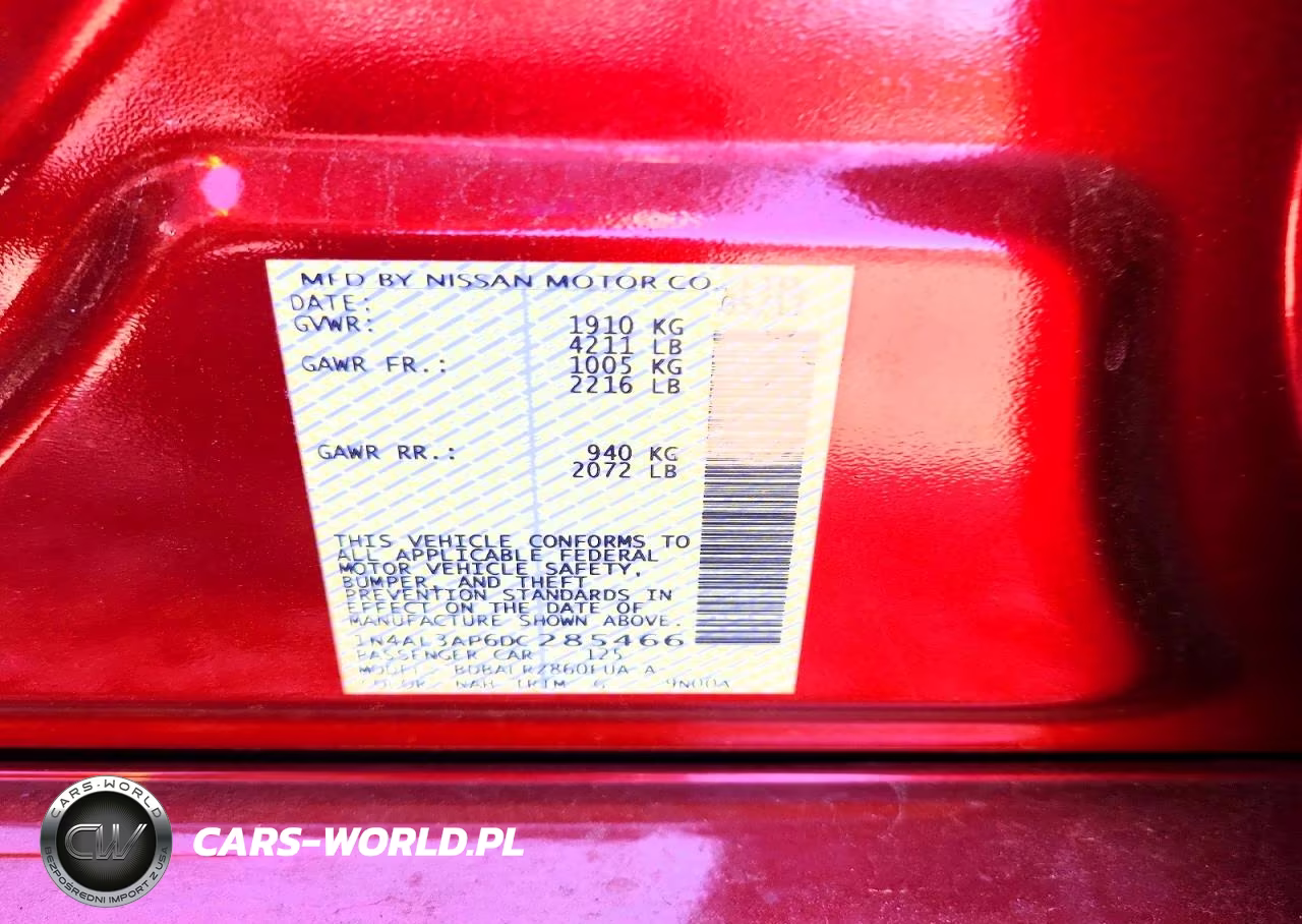 2013 Nissan Altima 2.5 VIN:1N4AL3AP6DC285466 - 12