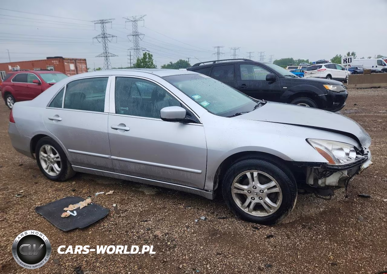 2007 Honda Accord Ex VIN:1HGCM56707A004963 - 4