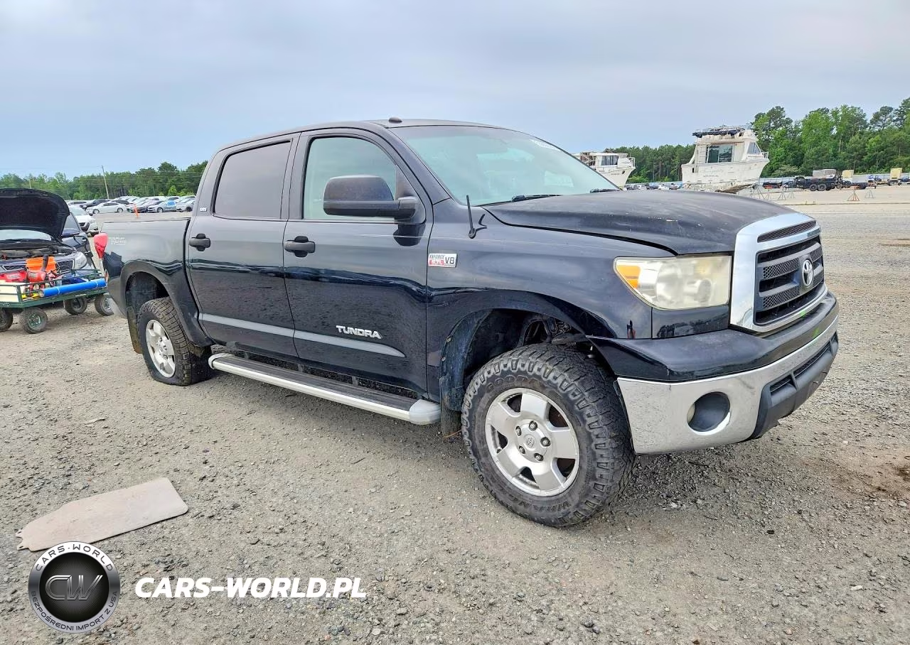 2010 Toyota Tundra Crewmax Sr5 VIN:5TFEY5F1XAX077818 - 4