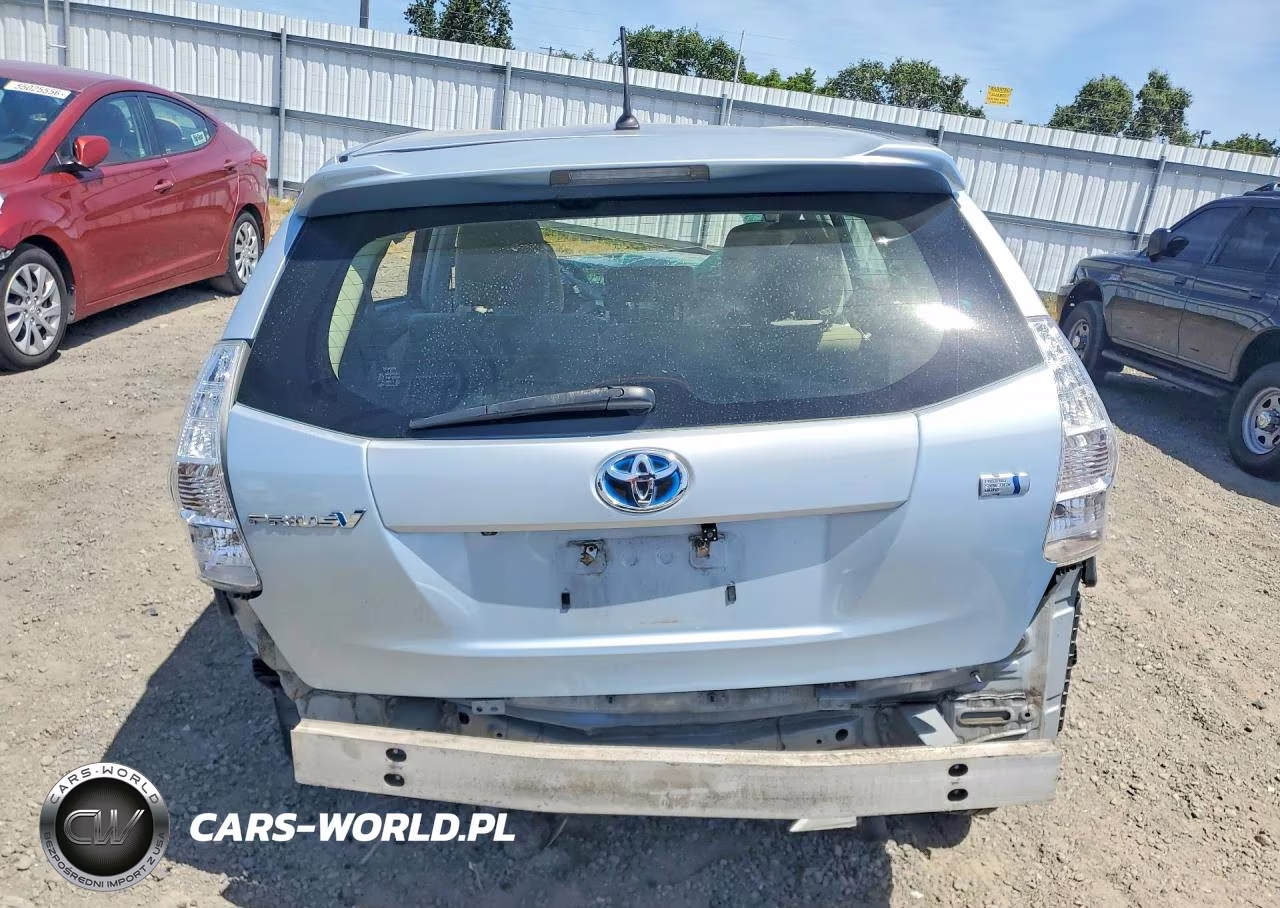 2012 Toyota Prius V Two VIN:JTDZN3EU8C3156831 - 6