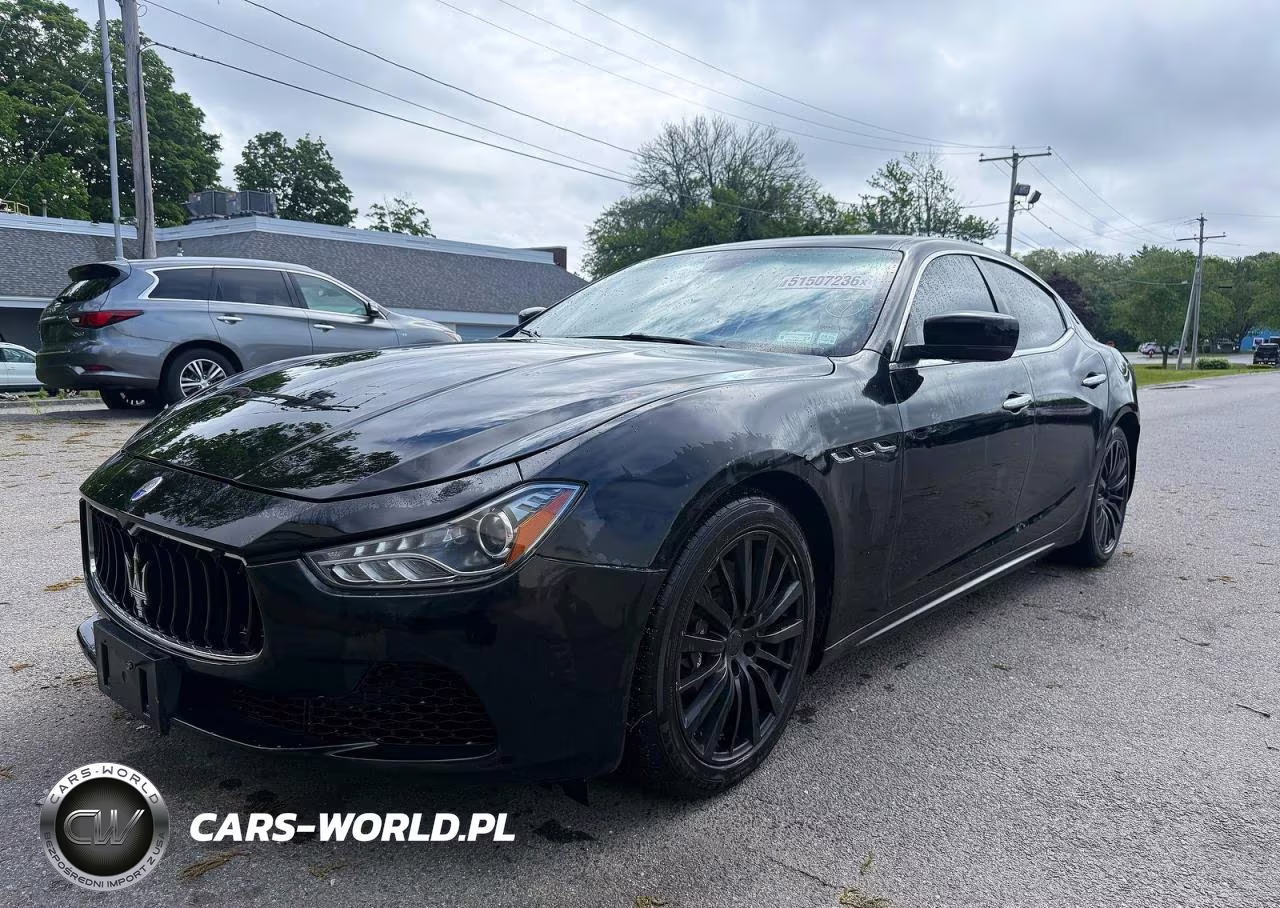 2016 Maserati Ghibli S VIN:ZAM57RTA1G1176310 - 2