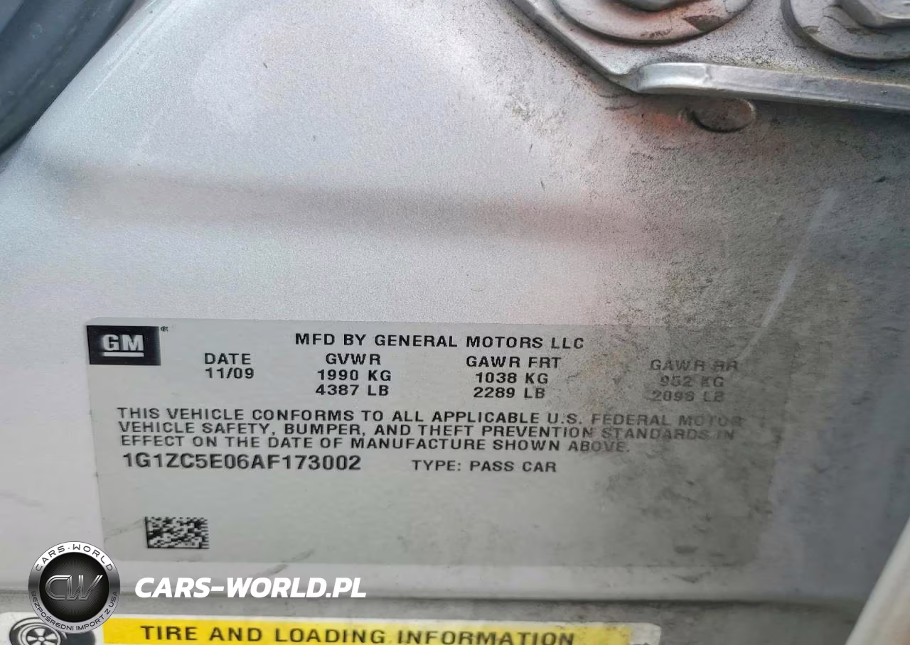 2010 Chevrolet Malibu 1Lt VIN:1G1ZC5E06AF173002 - 12