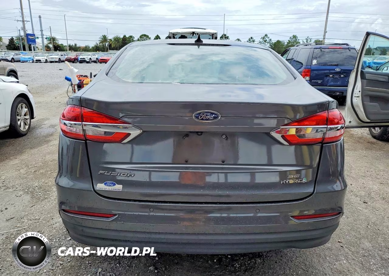 2019 Ford Fusion Se VIN:3FA6P0LUXKR125522 - 6