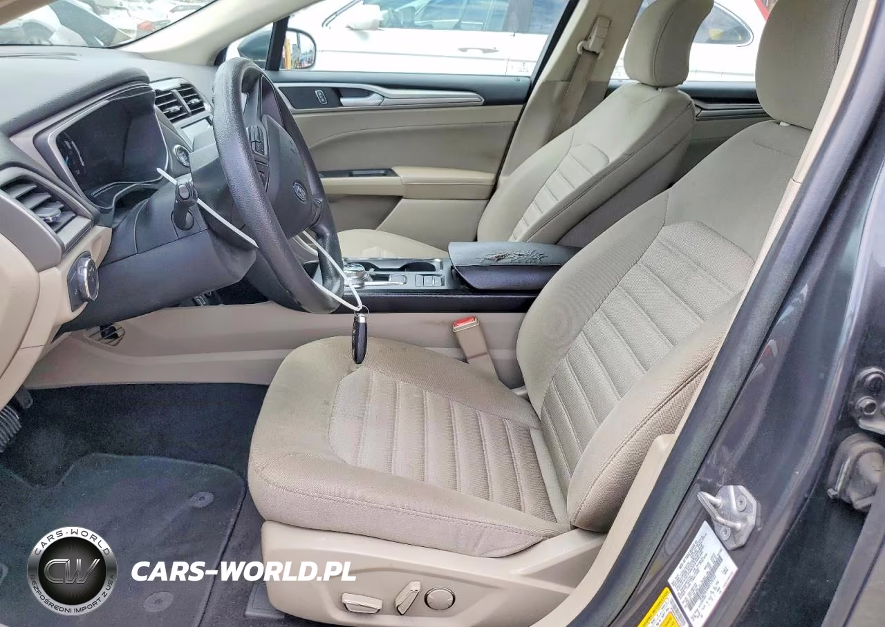2019 Ford Fusion Se VIN:3FA6P0LUXKR125522 - 7
