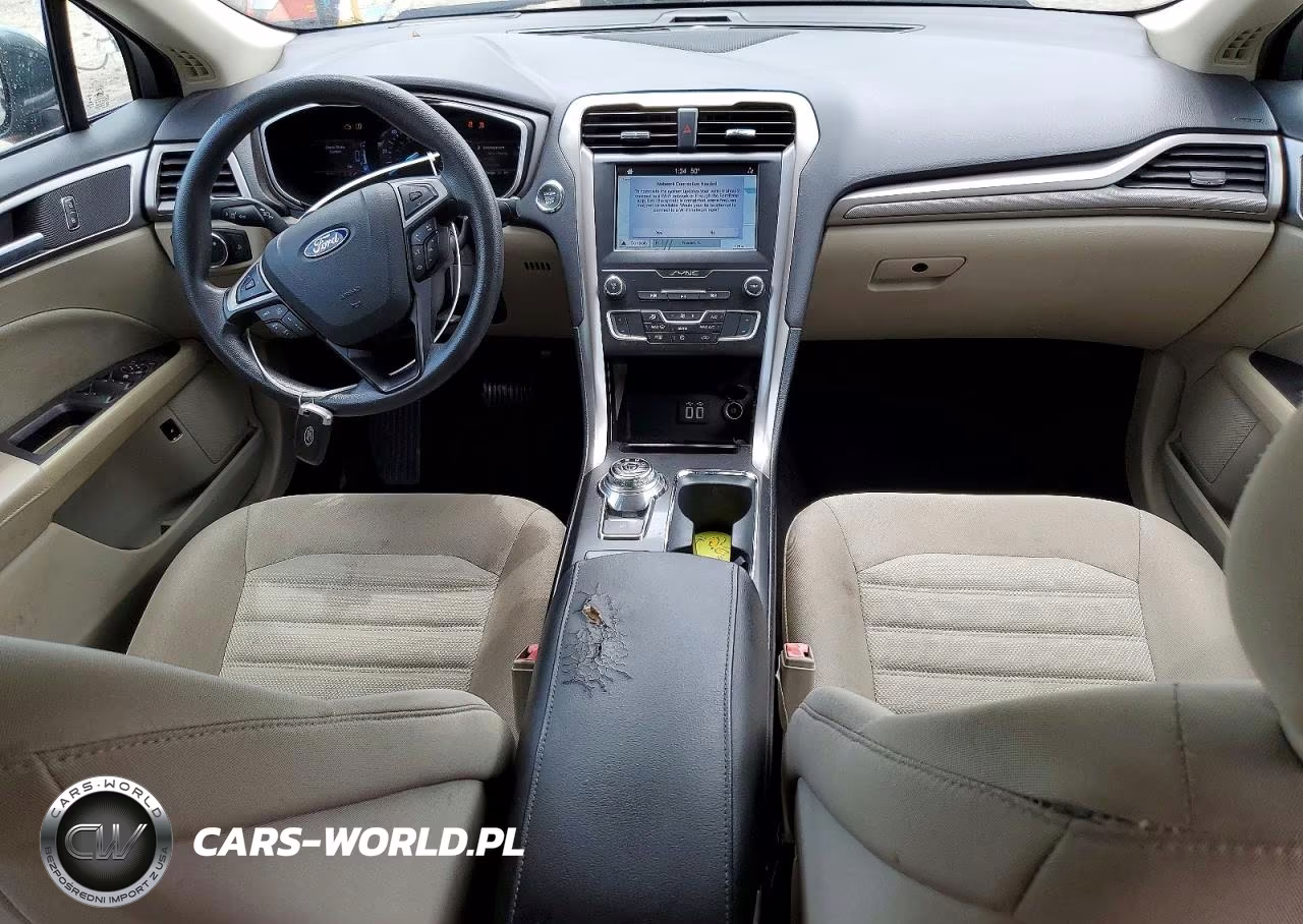 2019 Ford Fusion Se VIN:3FA6P0LUXKR125522 - 8