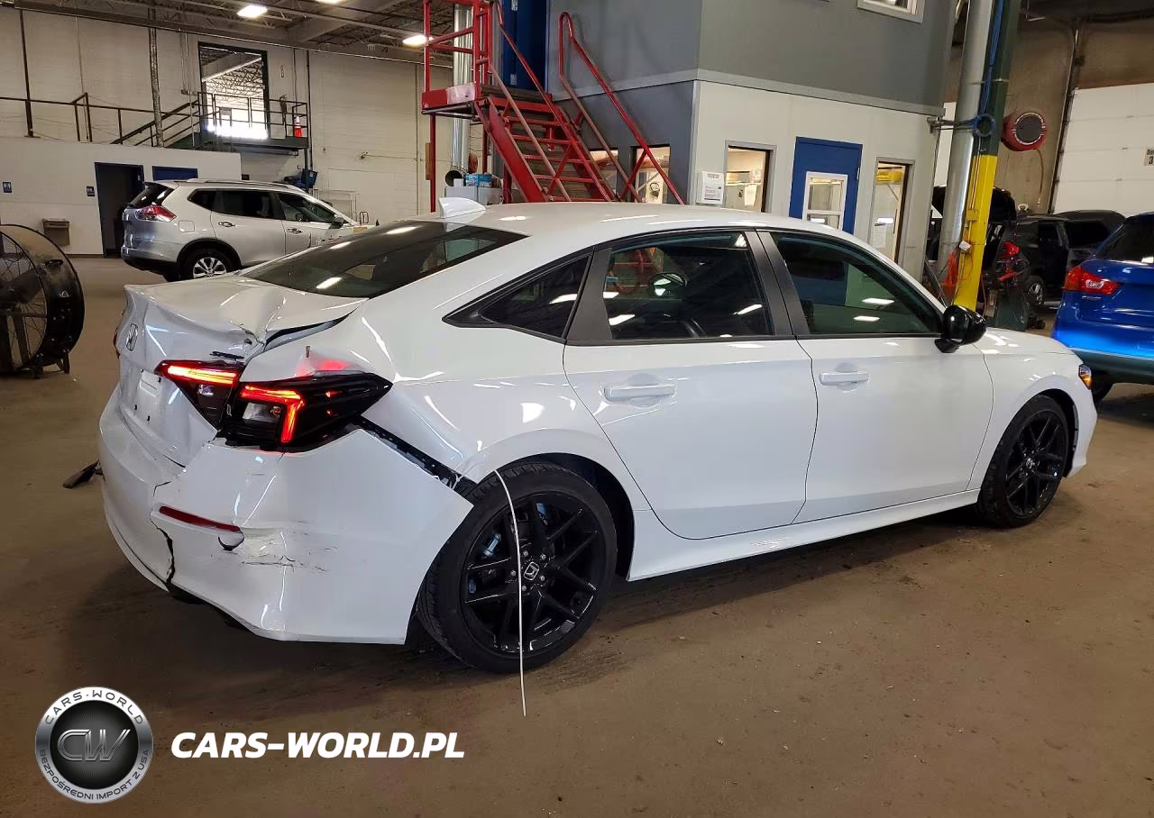 2026 Honda Civic Sport VIN:2HGFE2F57TH551909 - 3