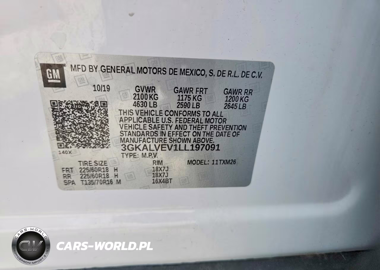 2020 GMC Terrain Slt VIN:3GKALVEV1LL197091 - 13