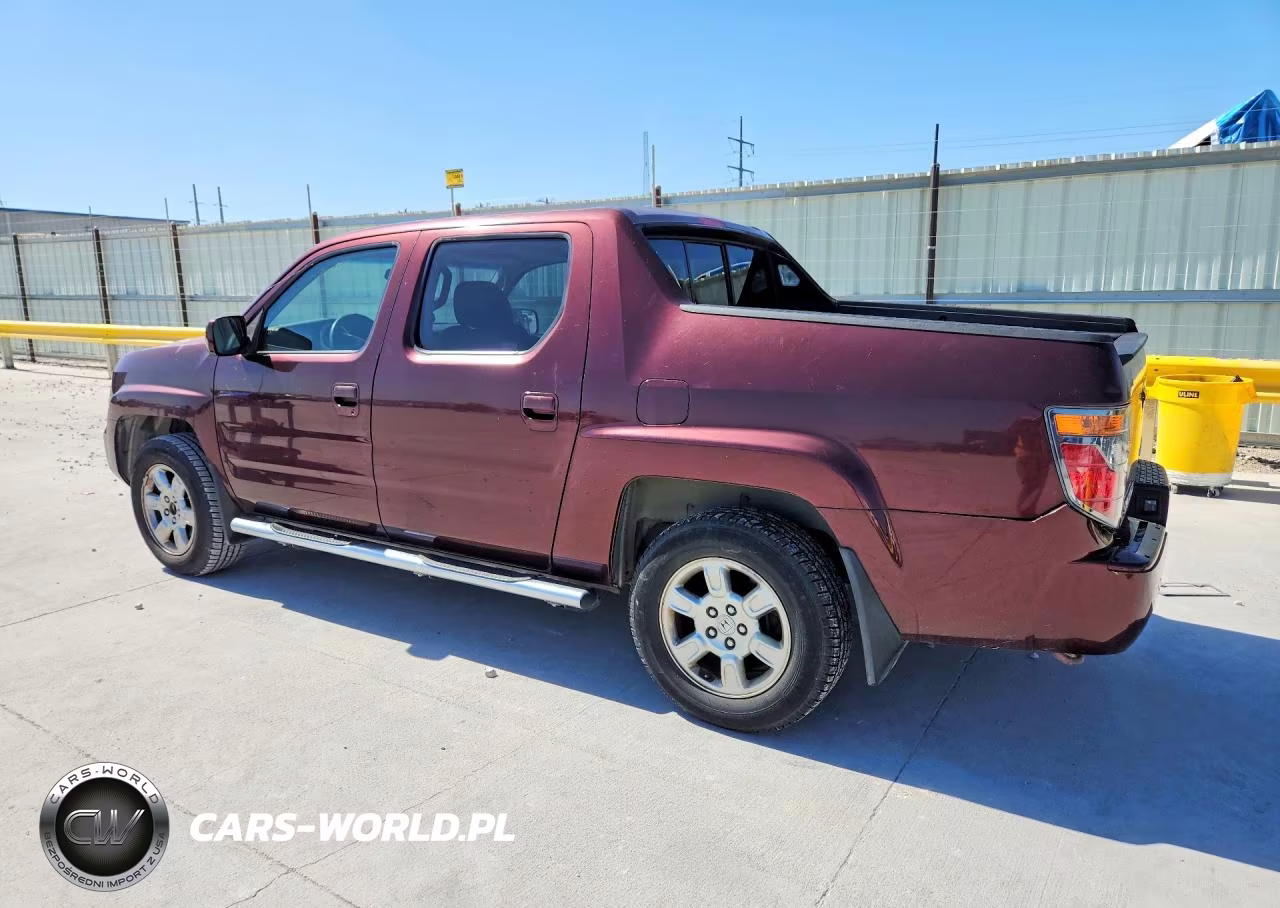 2007 Honda Ridgeline Rtl VIN:2HJYK165X7H534467 - 2