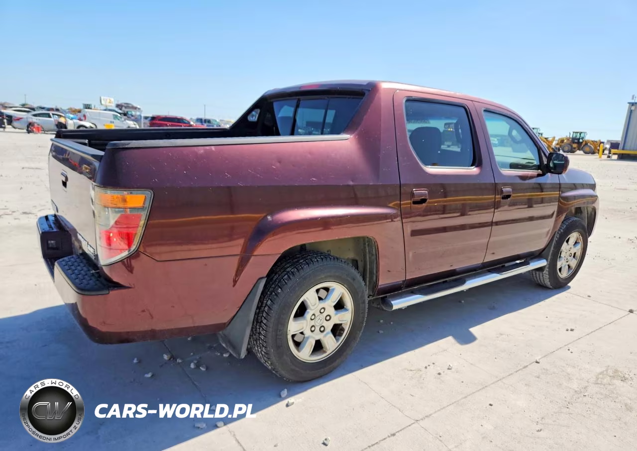 2007 Honda Ridgeline Rtl VIN:2HJYK165X7H534467 - 3