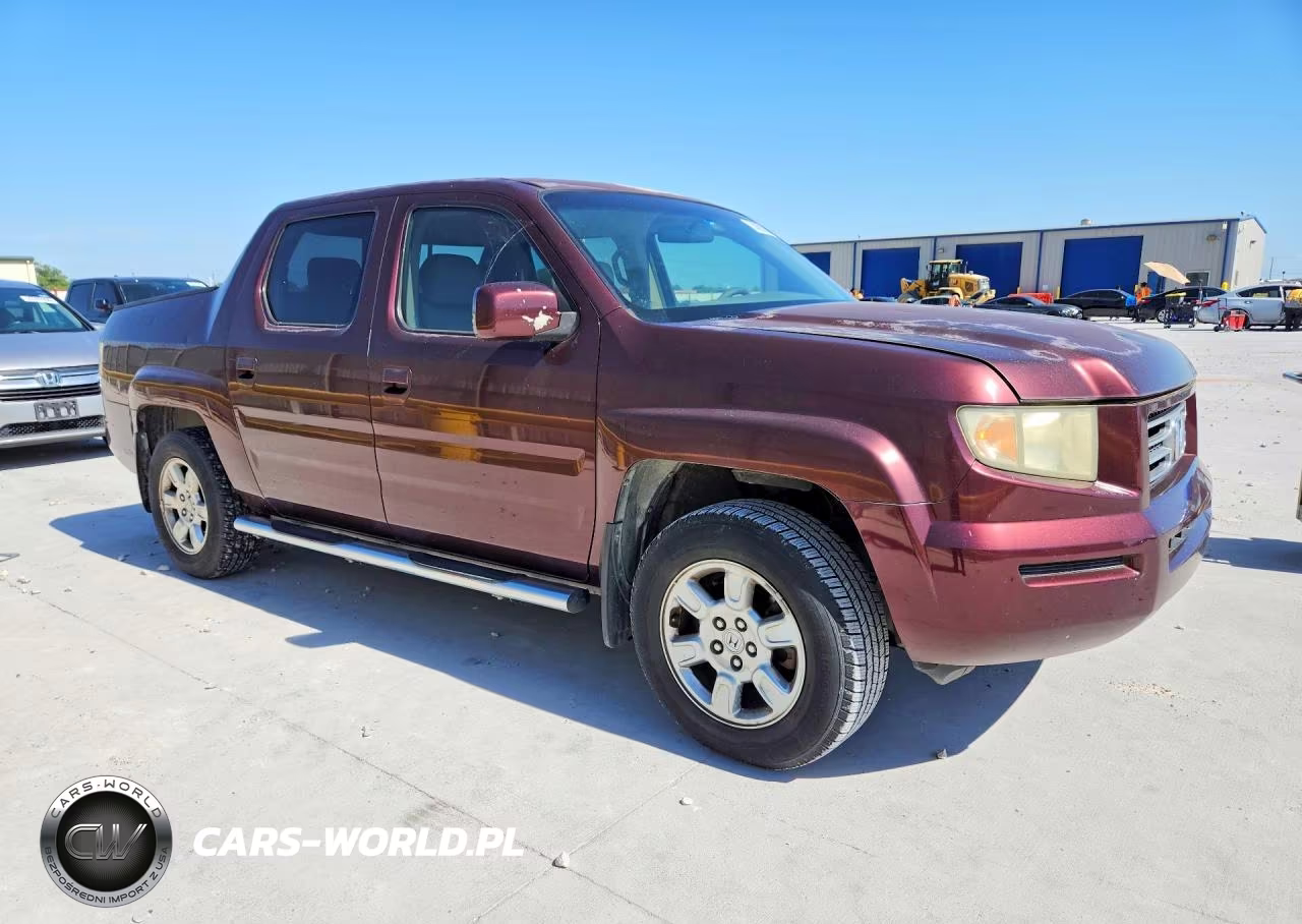 2007 Honda Ridgeline Rtl VIN:2HJYK165X7H534467 - 4