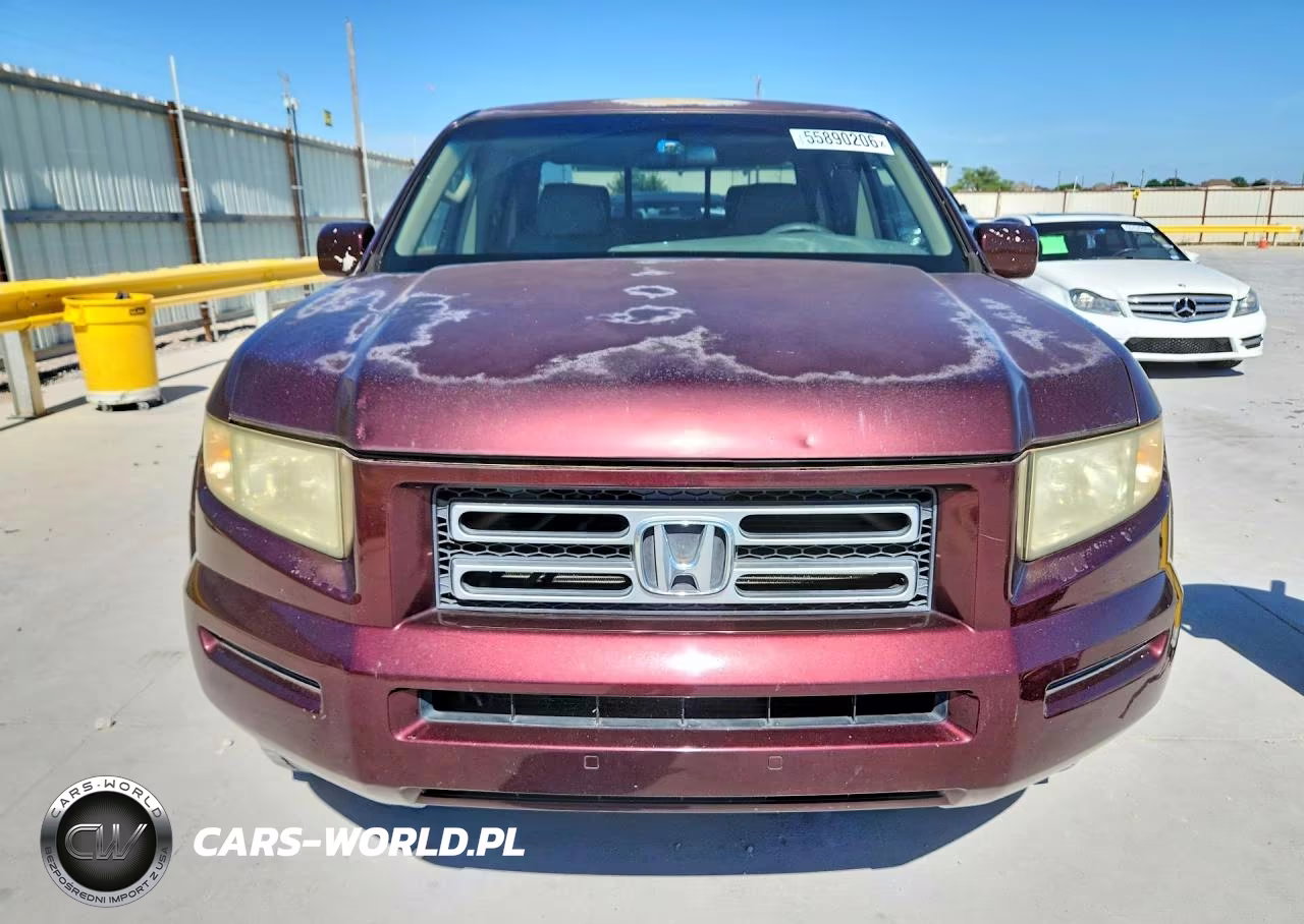 2007 Honda Ridgeline Rtl VIN:2HJYK165X7H534467 - 5