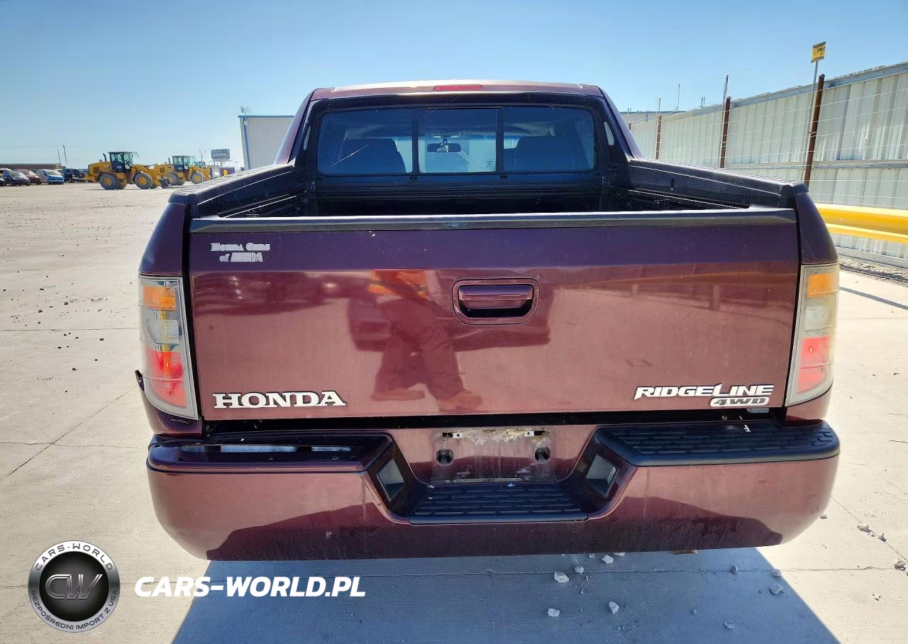 2007 Honda Ridgeline Rtl VIN:2HJYK165X7H534467 - 6