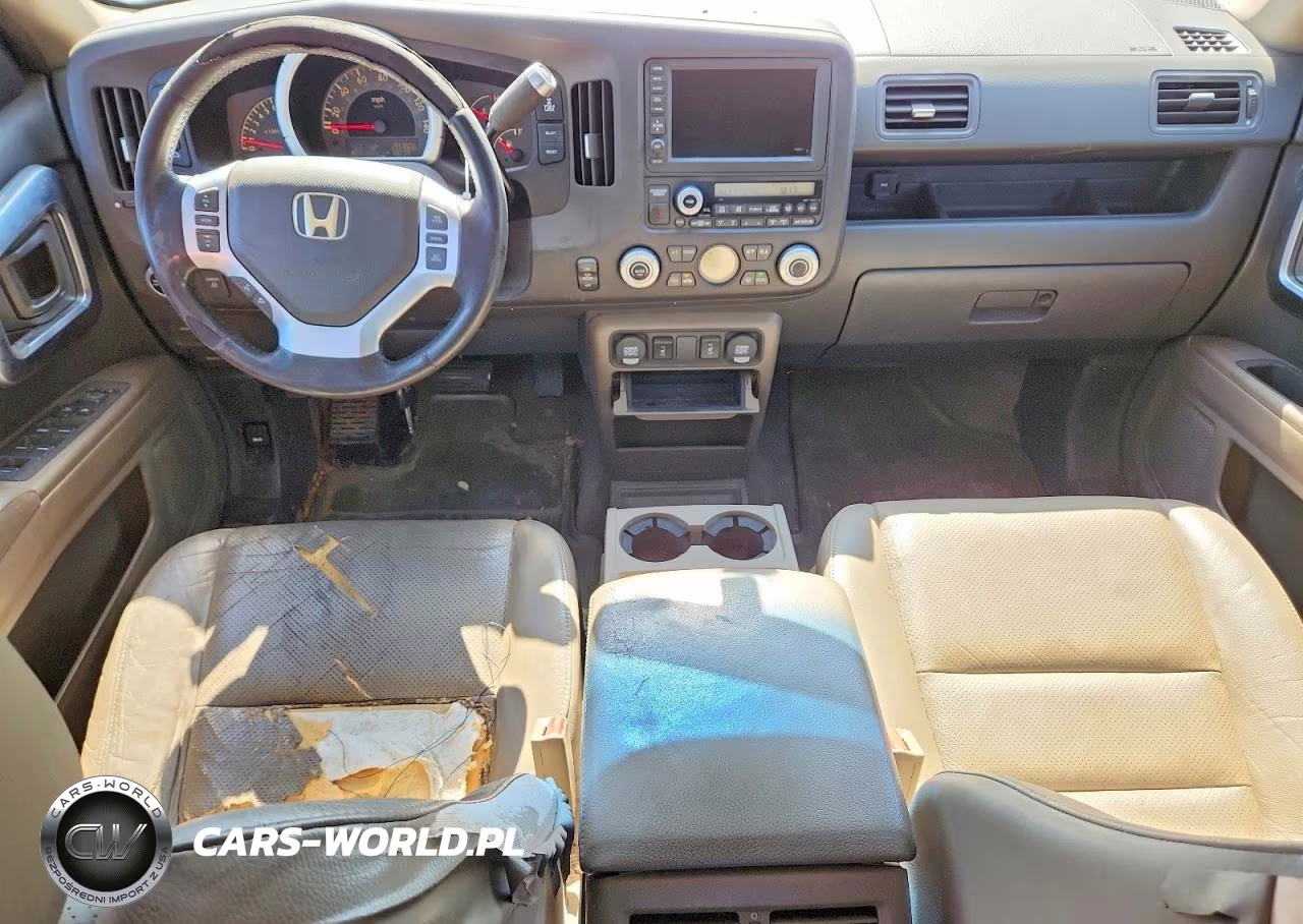 2007 Honda Ridgeline Rtl VIN:2HJYK165X7H534467 - 8