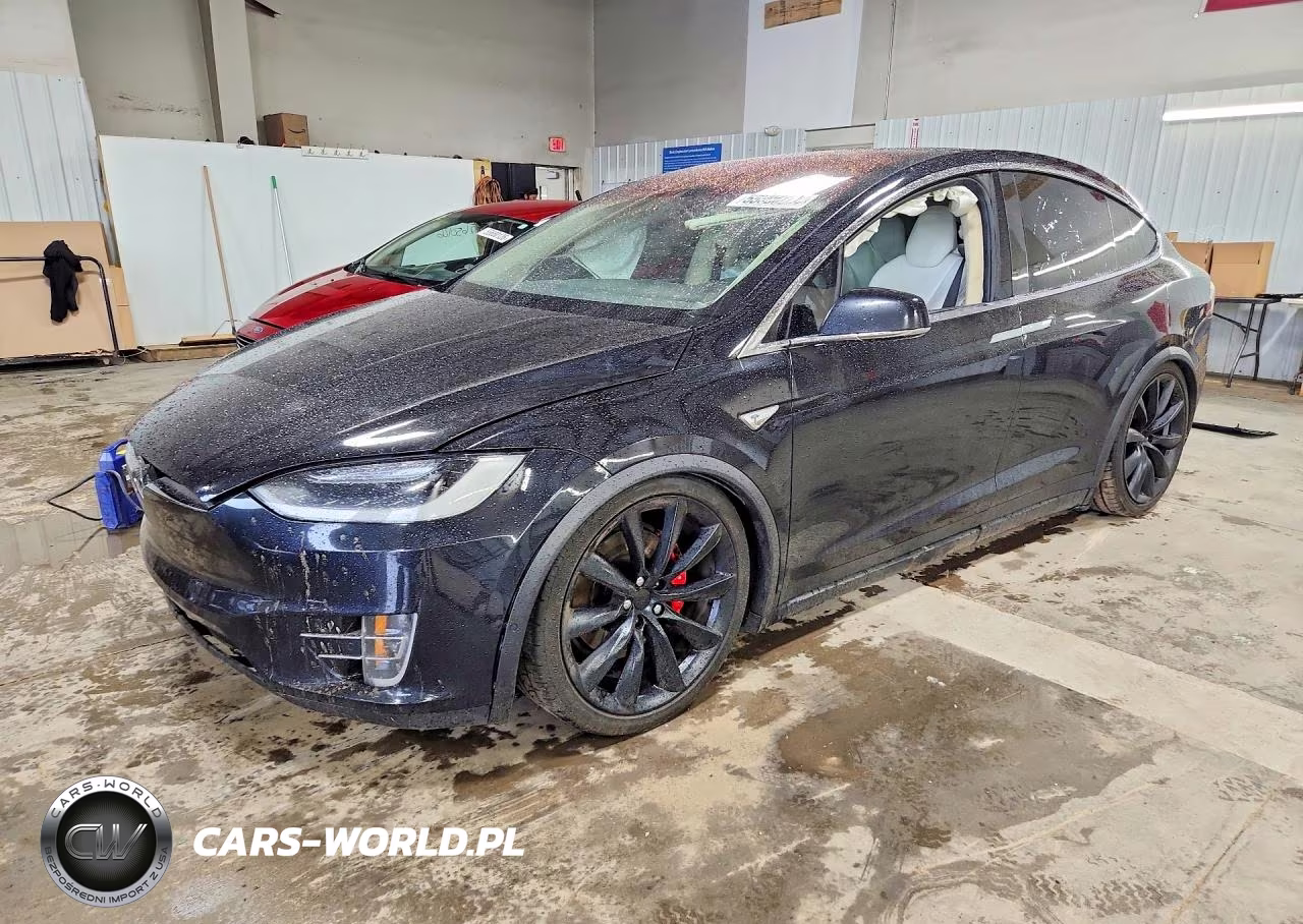 2016 Tesla Model X VIN:5YJXCBE4XGF000435 - 1