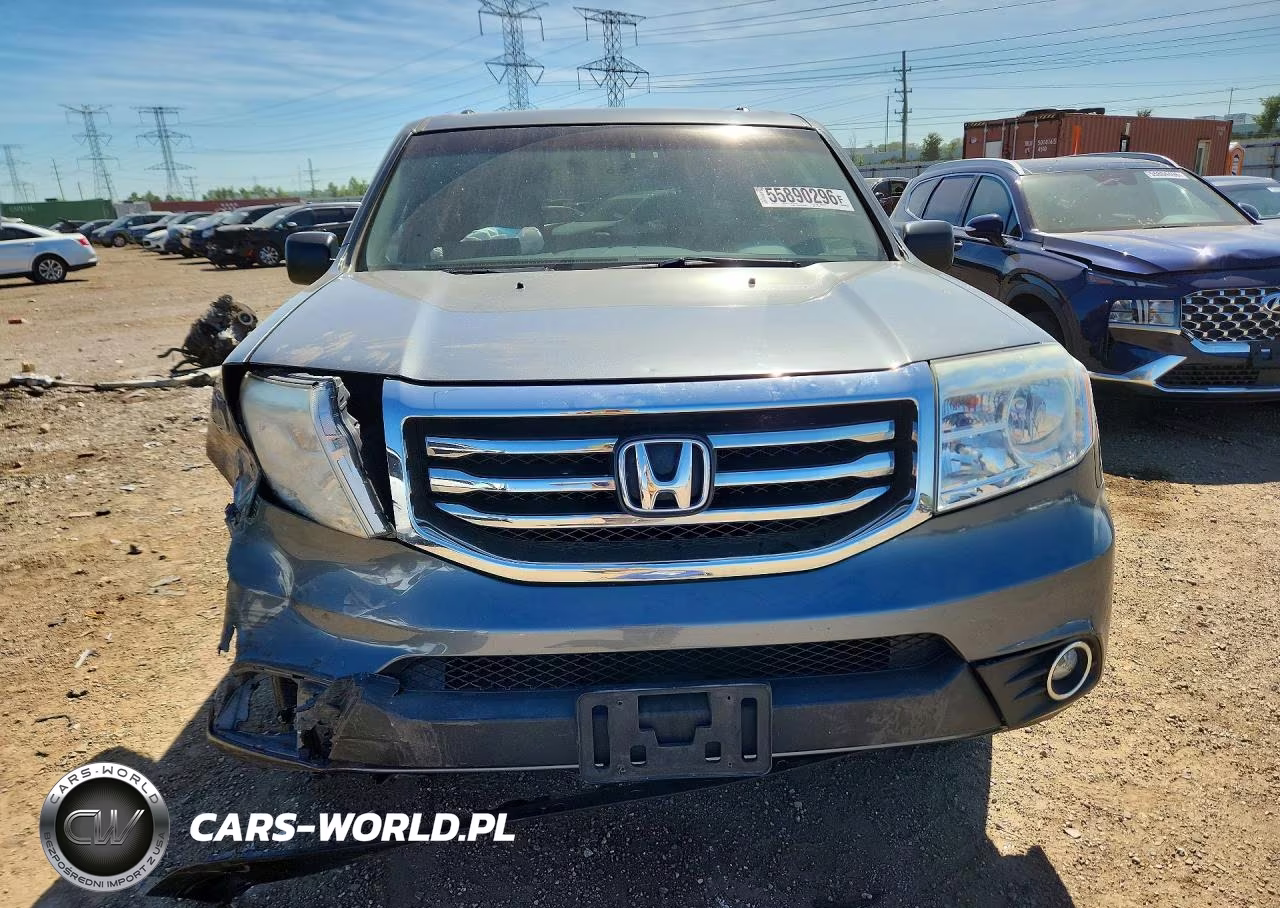 2012 Honda Pilot Lx VIN:5FNYF4H25CB071702 - 5