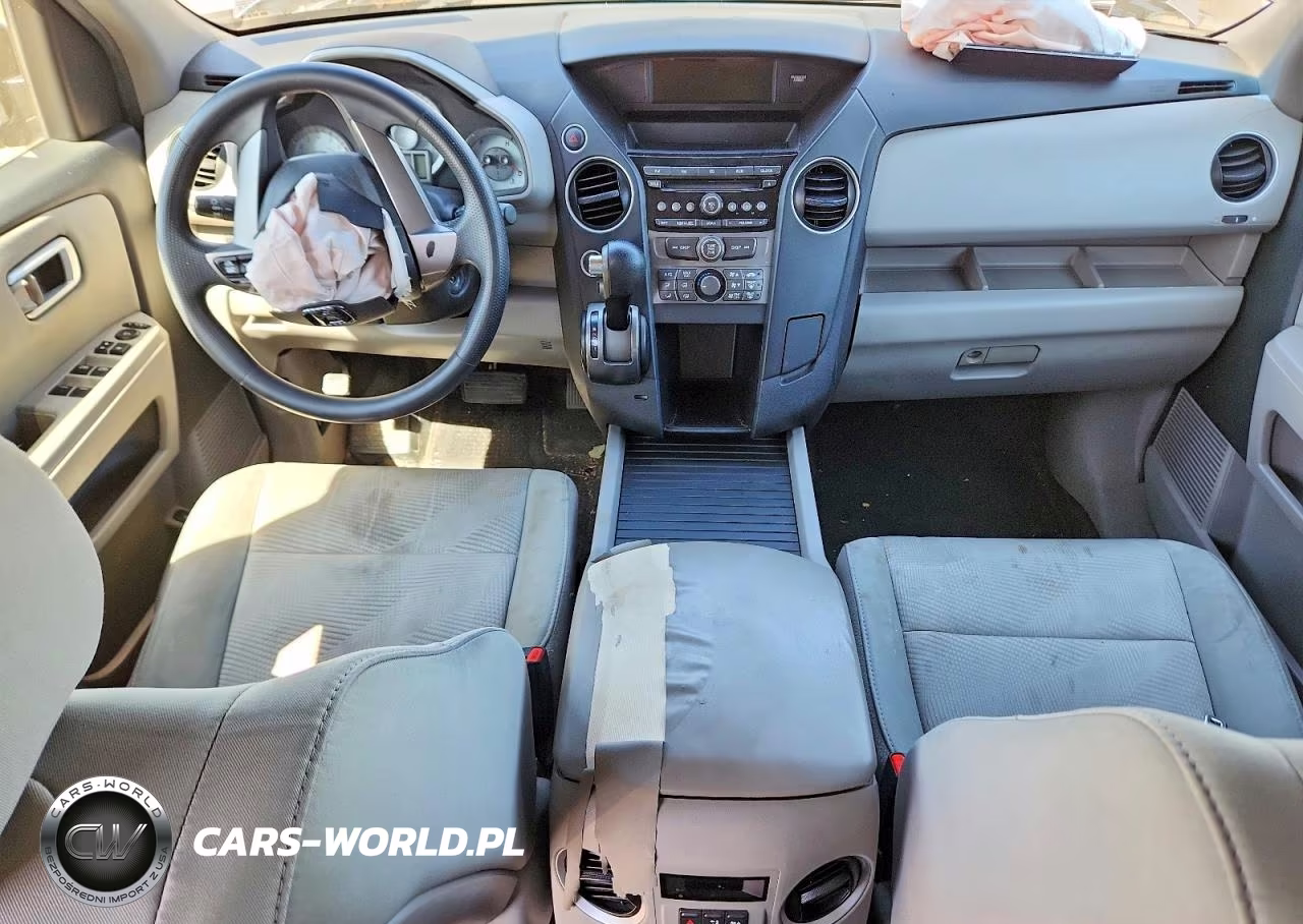 2012 Honda Pilot Lx VIN:5FNYF4H25CB071702 - 8