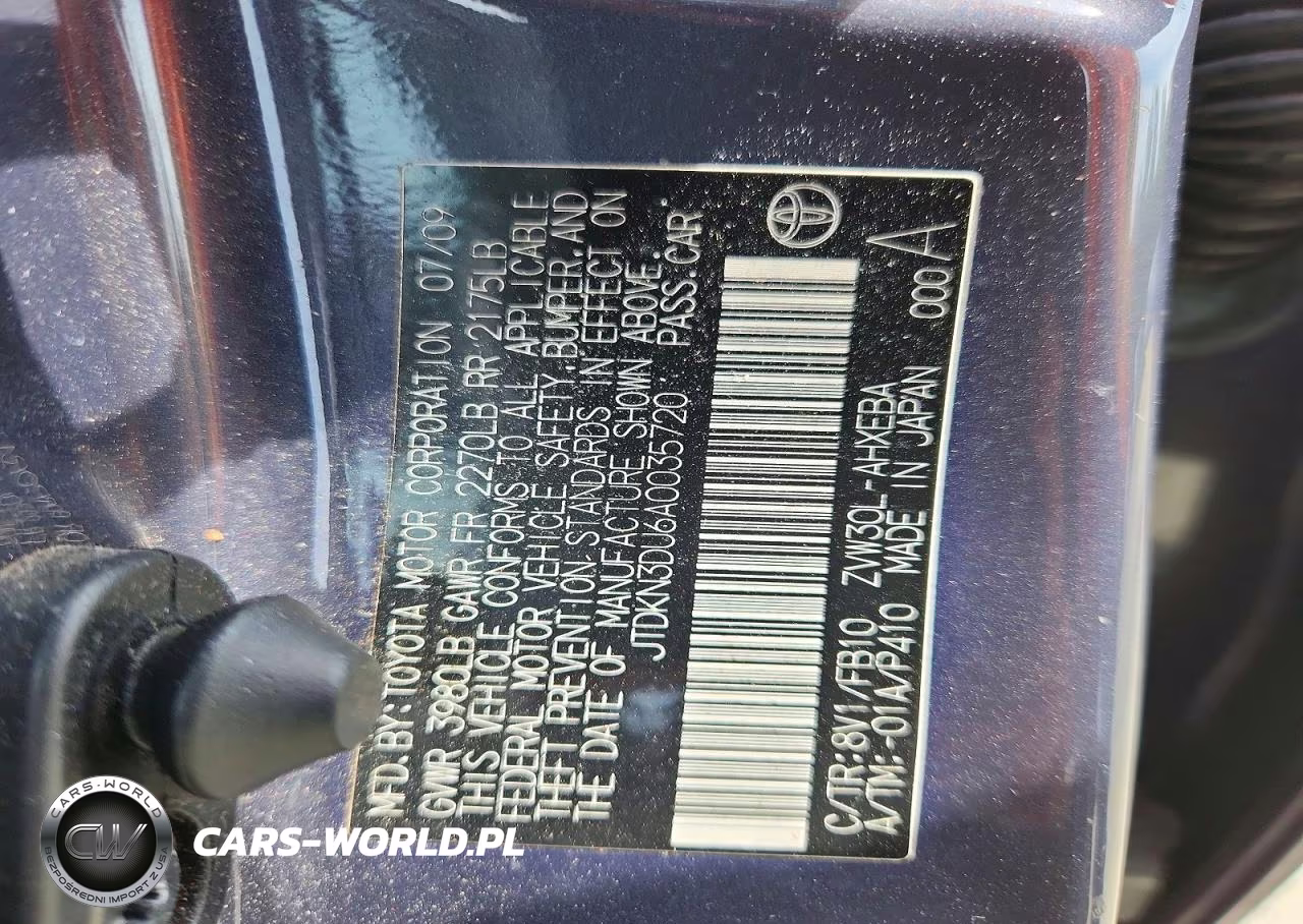 2010 Toyota Prius Ii VIN:JTDKN3DU6A0035720 - 12