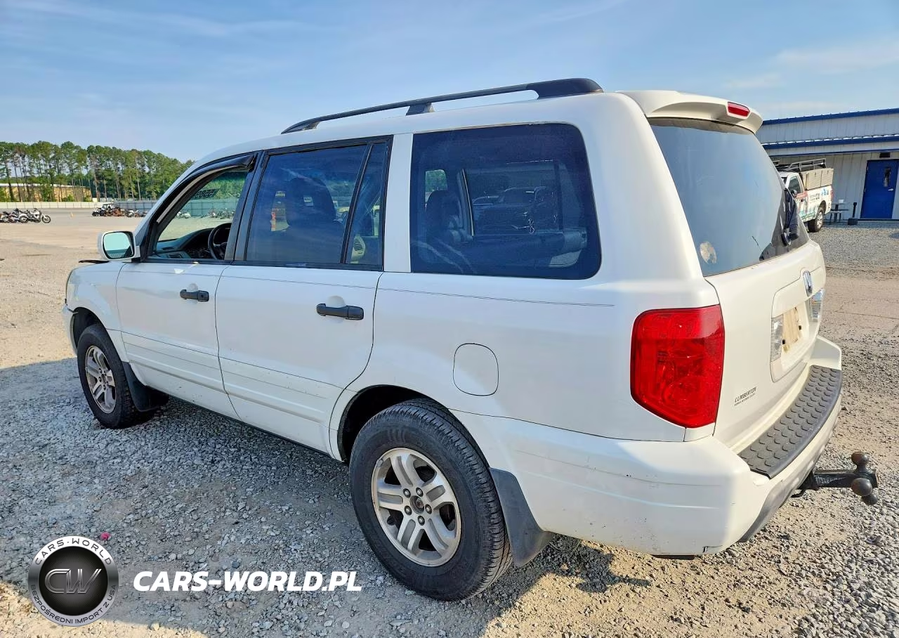 2003 Honda Pilot Exl VIN:2HKYF18613H589289 - 2