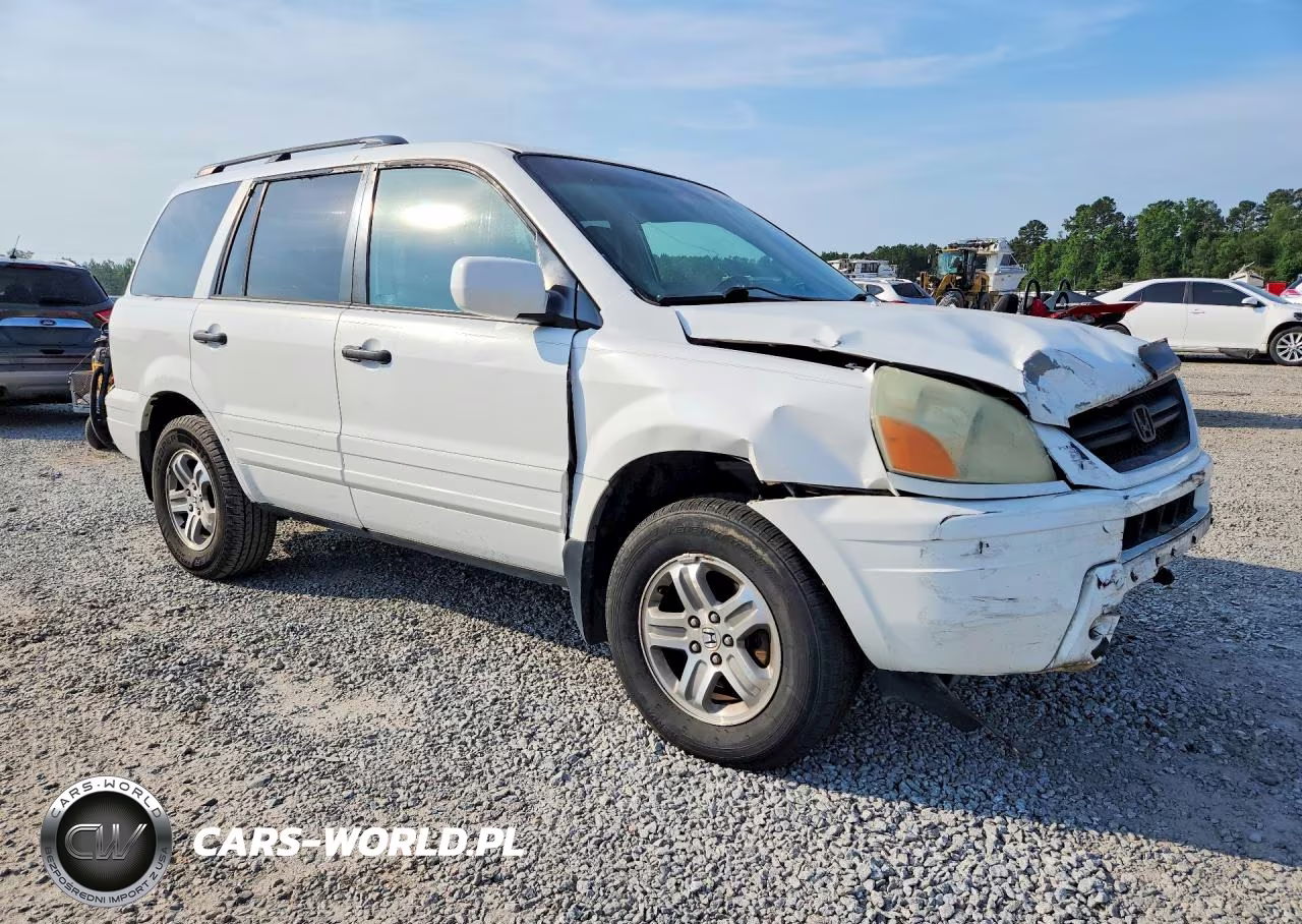 2003 Honda Pilot Exl VIN:2HKYF18613H589289 - 4