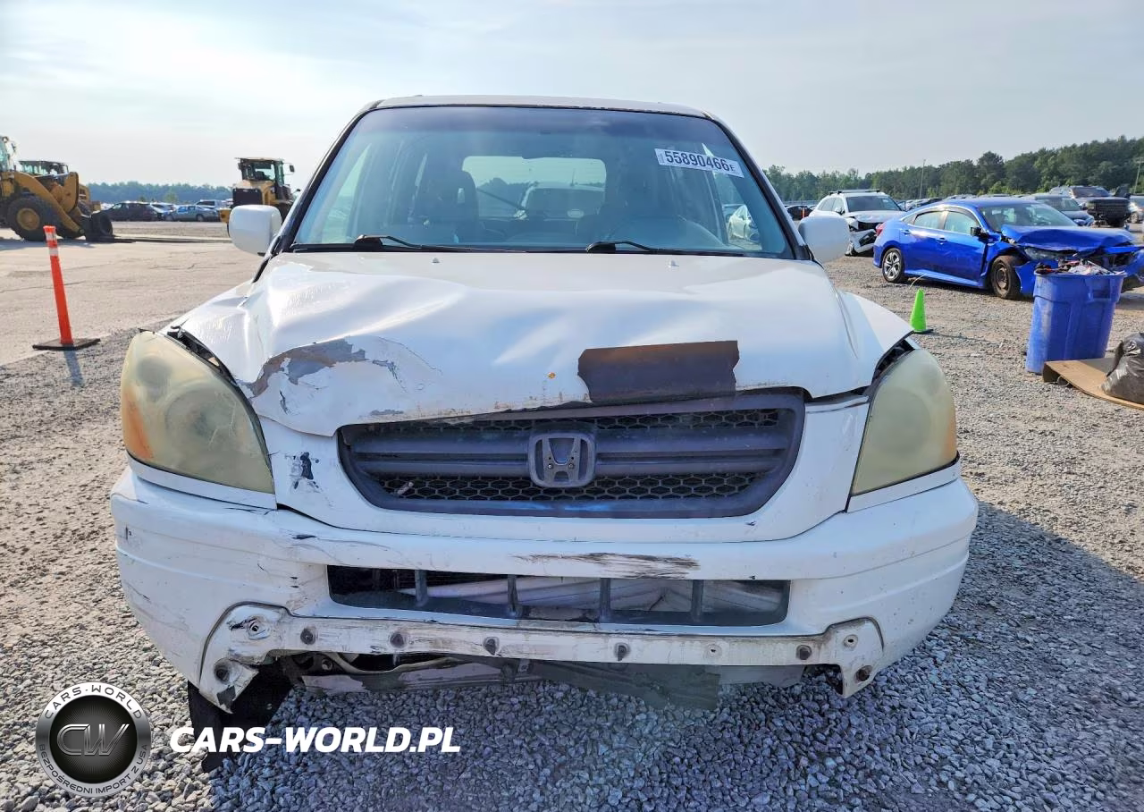 2003 Honda Pilot Exl VIN:2HKYF18613H589289 - 5