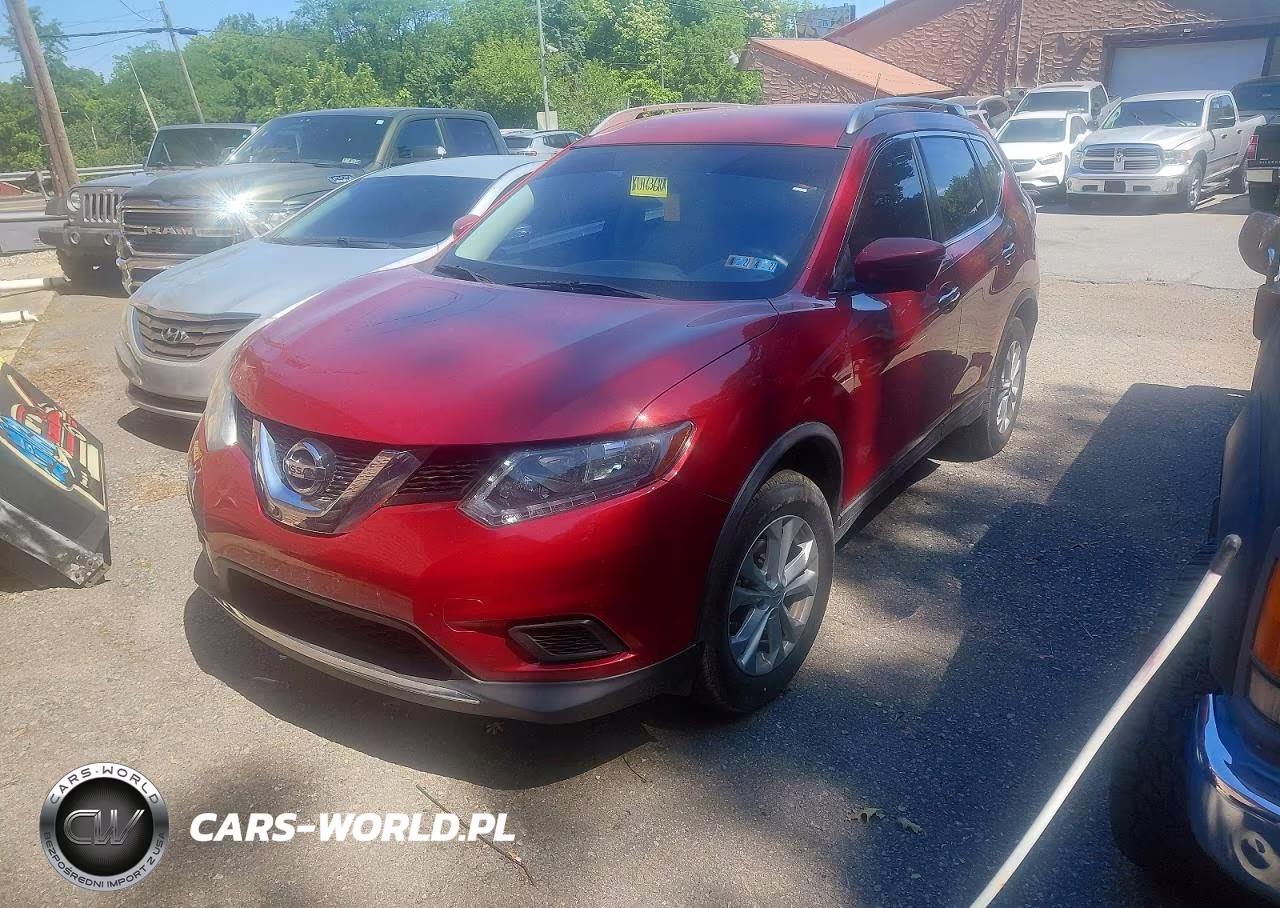 2016 Nissan Rogue Sv VIN:KNMAT2MV3GP622221 - 2