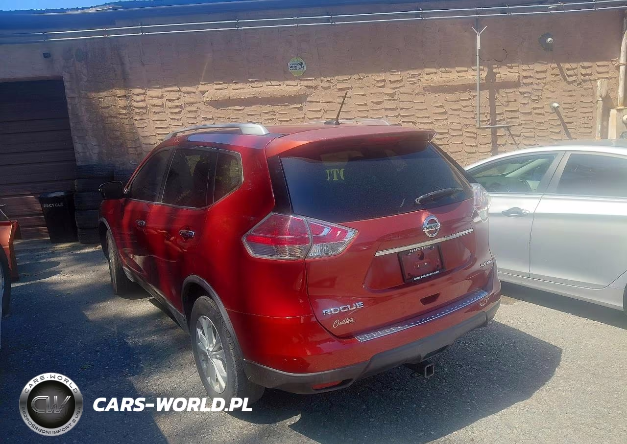 2016 Nissan Rogue Sv VIN:KNMAT2MV3GP622221 - 3