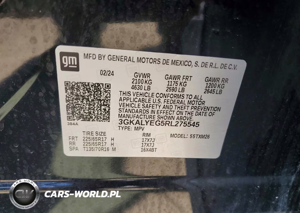 2024 GMC Terrain At4 VIN:3GKALYEG5RL275545 - 13