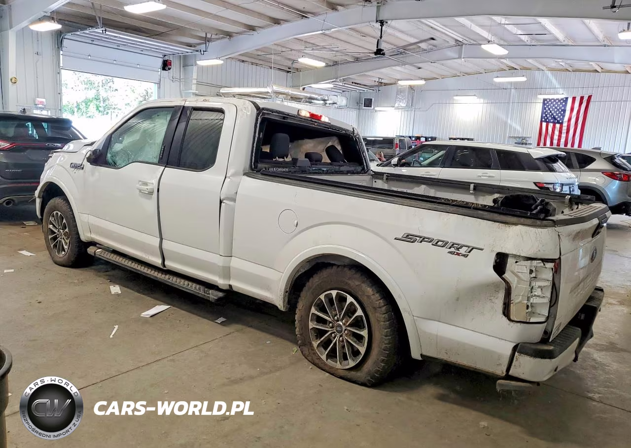 2020 Ford F150 Super Cab VIN:1FTFX1E57LKF47257 - 2