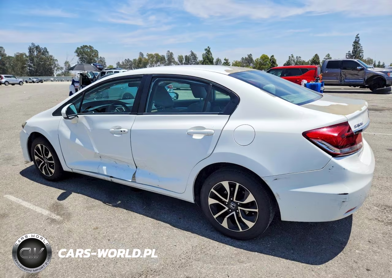 2015 Honda Civic Ex VIN:2HGFB2F81FH551024 - 2