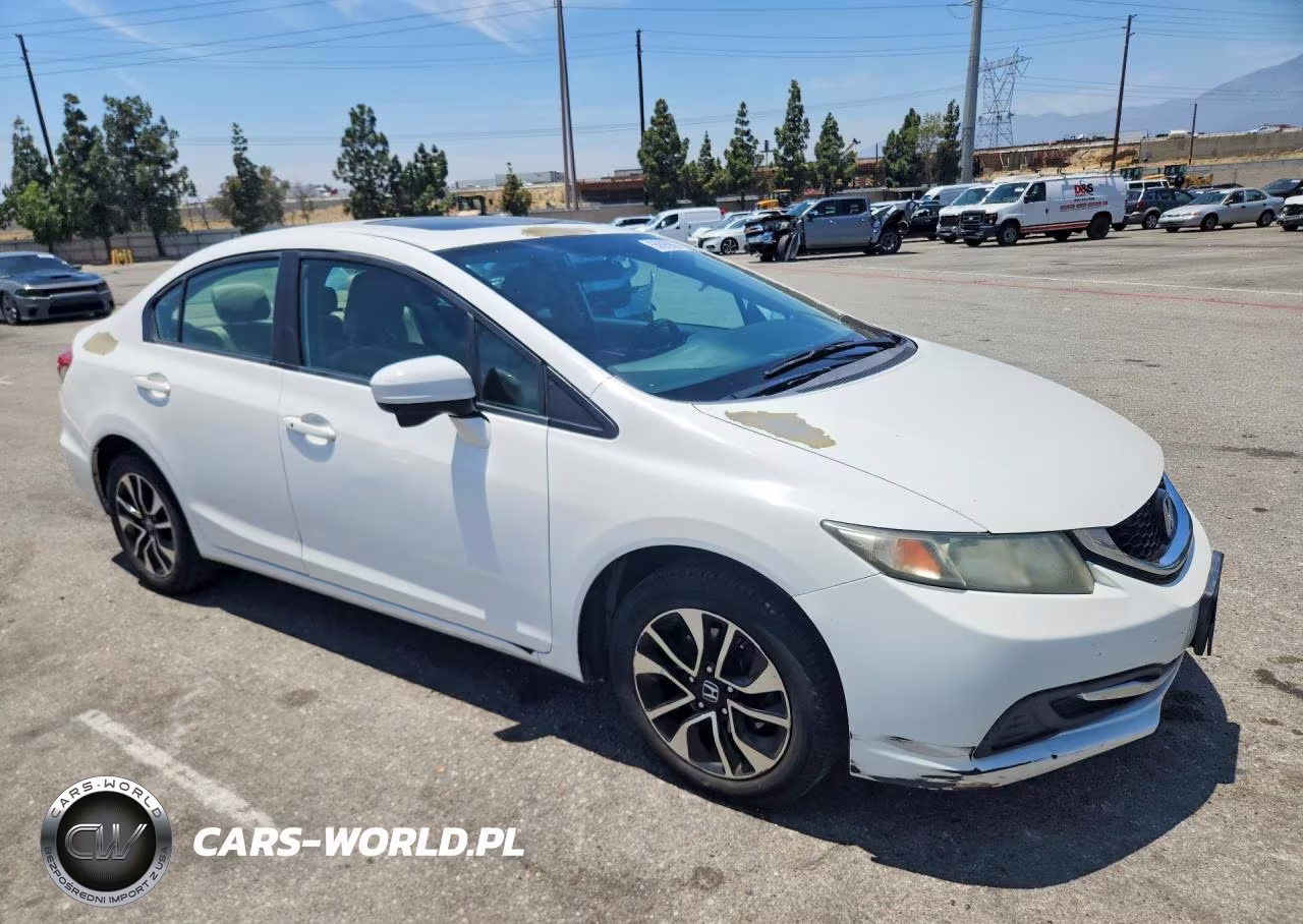 2015 Honda Civic Ex VIN:2HGFB2F81FH551024 - 4