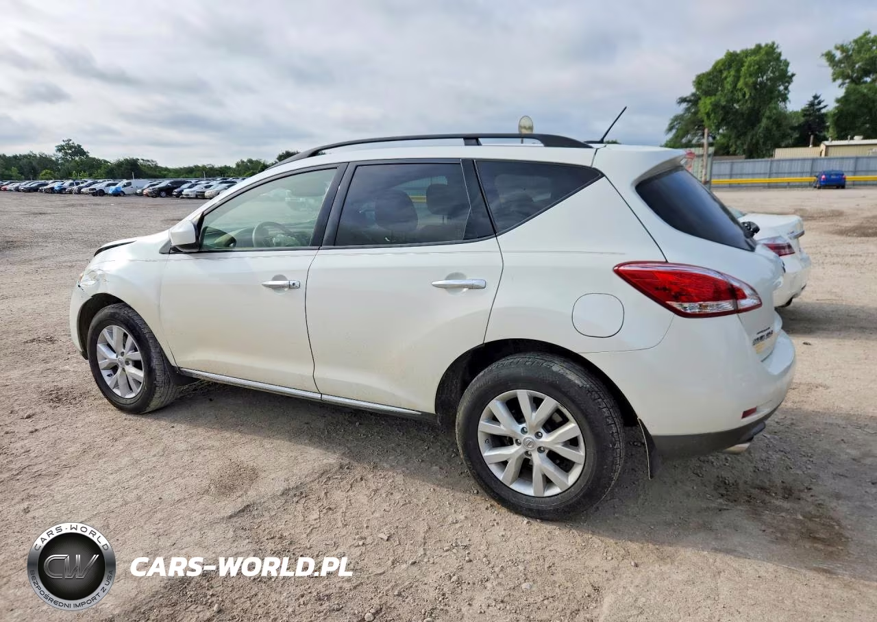 2014 Nissan Murano Sl VIN:JN8AZ1MW6EW506102 - 2